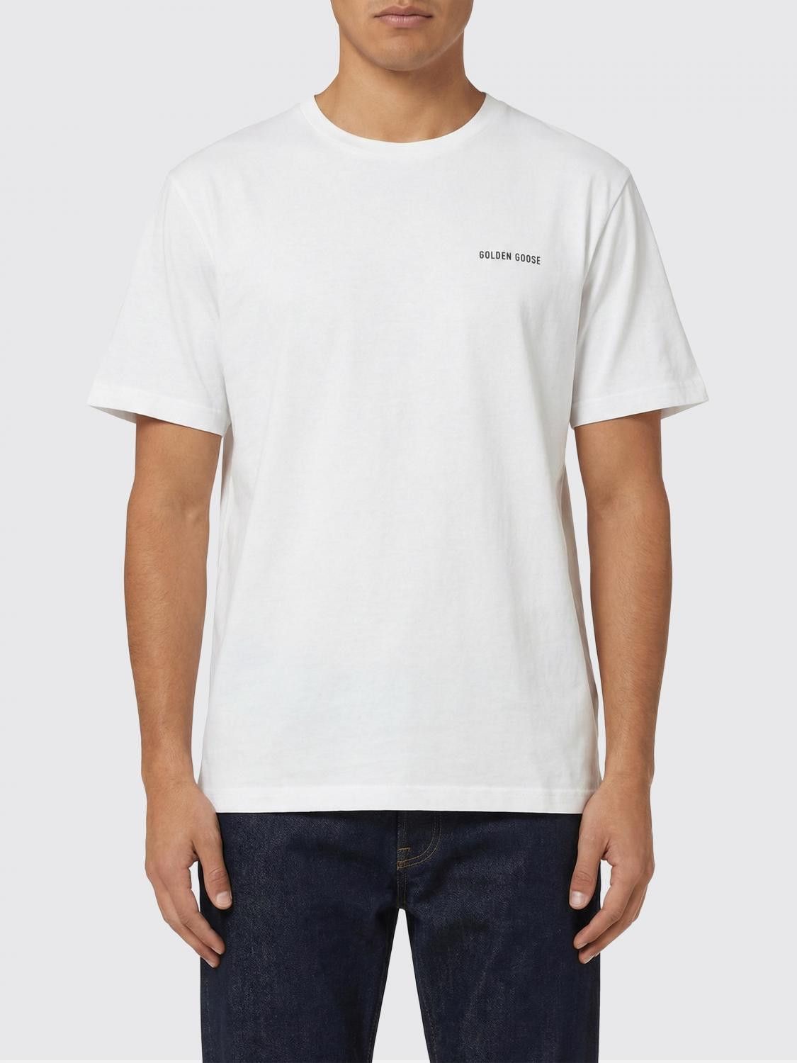 Golden Goose Golden Goose T-Shirt Men White 1 Size US XL / EU 56 / 4 - 1 Thumbnail