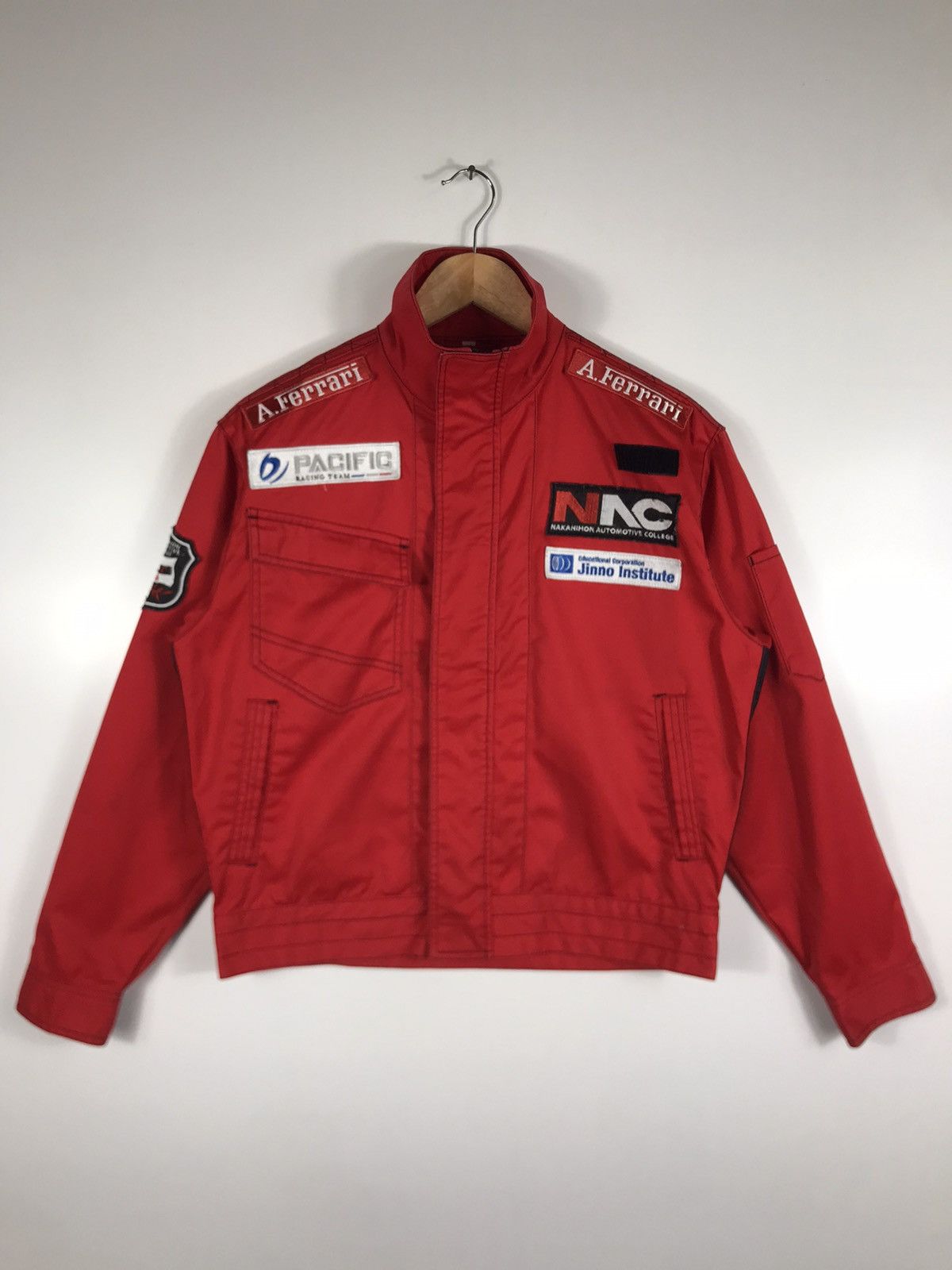 Ferrari × Sports Specialties ⚡️Nakahinon Automotive College Sport Racing Uniform Jacket Size US M / EU 48-50 / 2 - 1 Thumbnail