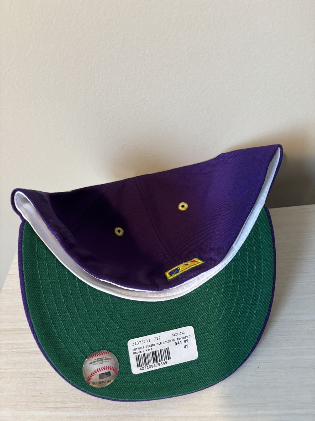 Lids Detriot Tigers Fitted Size 7 1/2 Size ONE SIZE - 6 Thumbnail
