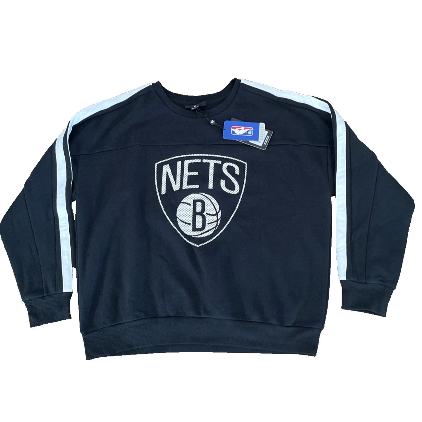 Altra Brooklyn Nets The Wild Collective Women's Med Pullover Black Size M / US 6-8 / IT 42-44 - 3 Thumbnail