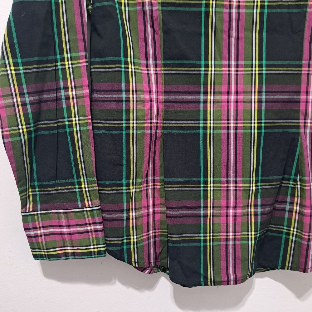 J.Crew J.Crew Slim Fit Stewart Tartan Western Cowgirl Pink Multi Co Size S / US 4 / IT 40 - 10 Thumbnail