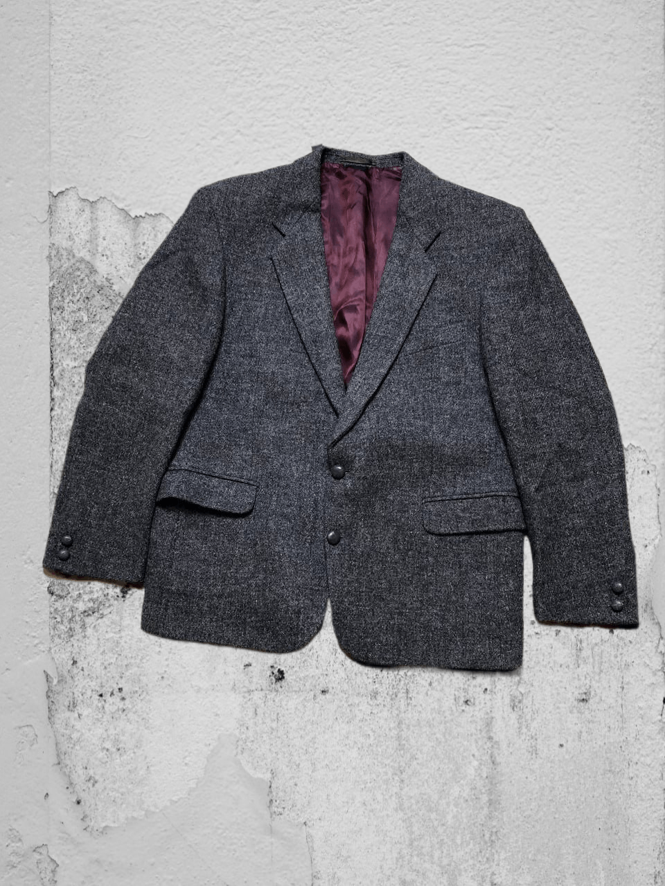 Harris Tweed Blazer Harris Tweed Vintage 100% wool streetwear Y2K Size 44R - 1 Thumbnail