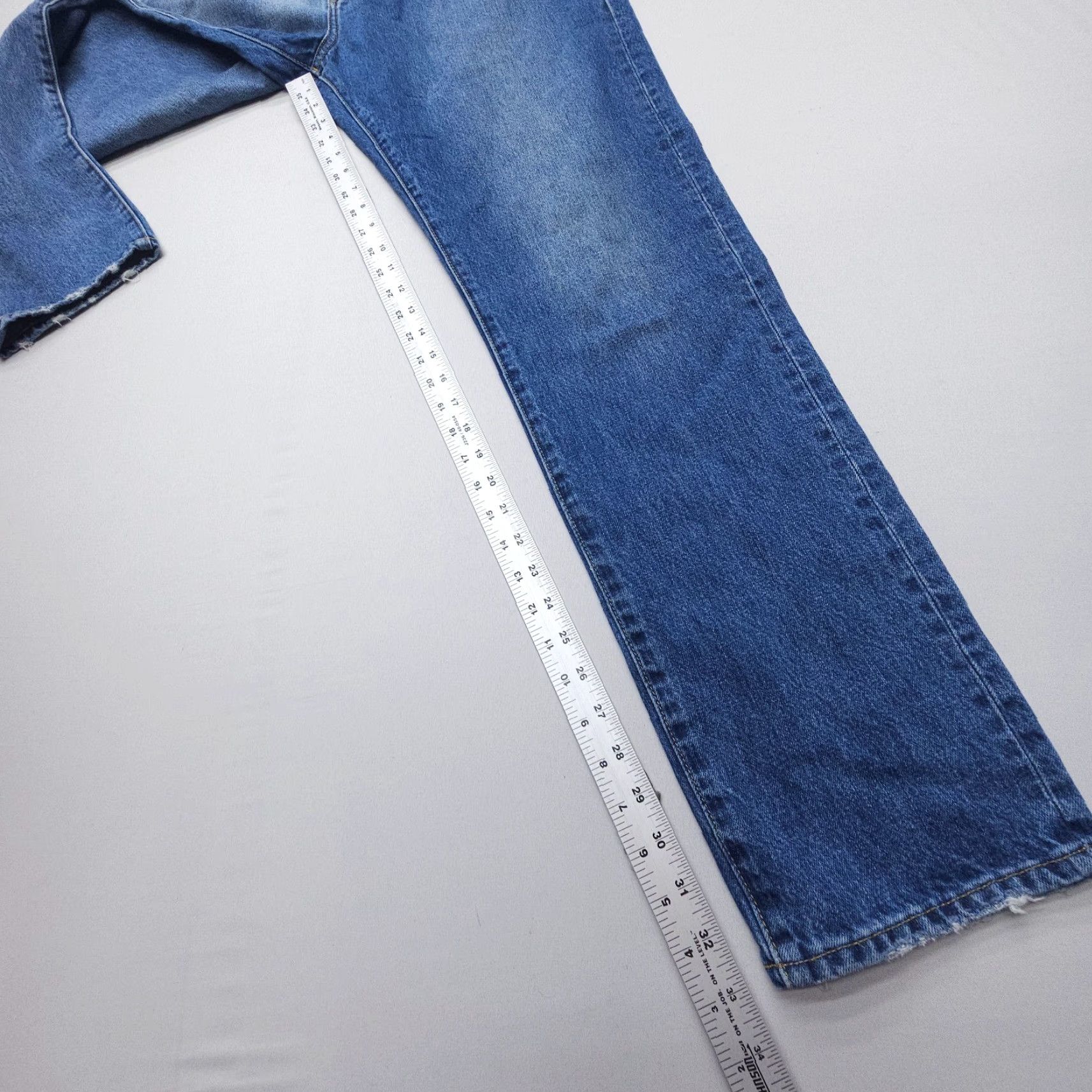 American Eagle Outfitters American Eagle Outfitters Jeans Mens 36 x 33 Hemmed Dark Blue 100% Cotton Straight Denim 5-Pocket USA Theme Mens Size 36 Regular Size US 36 / EU 52 - 7 Thumbnail