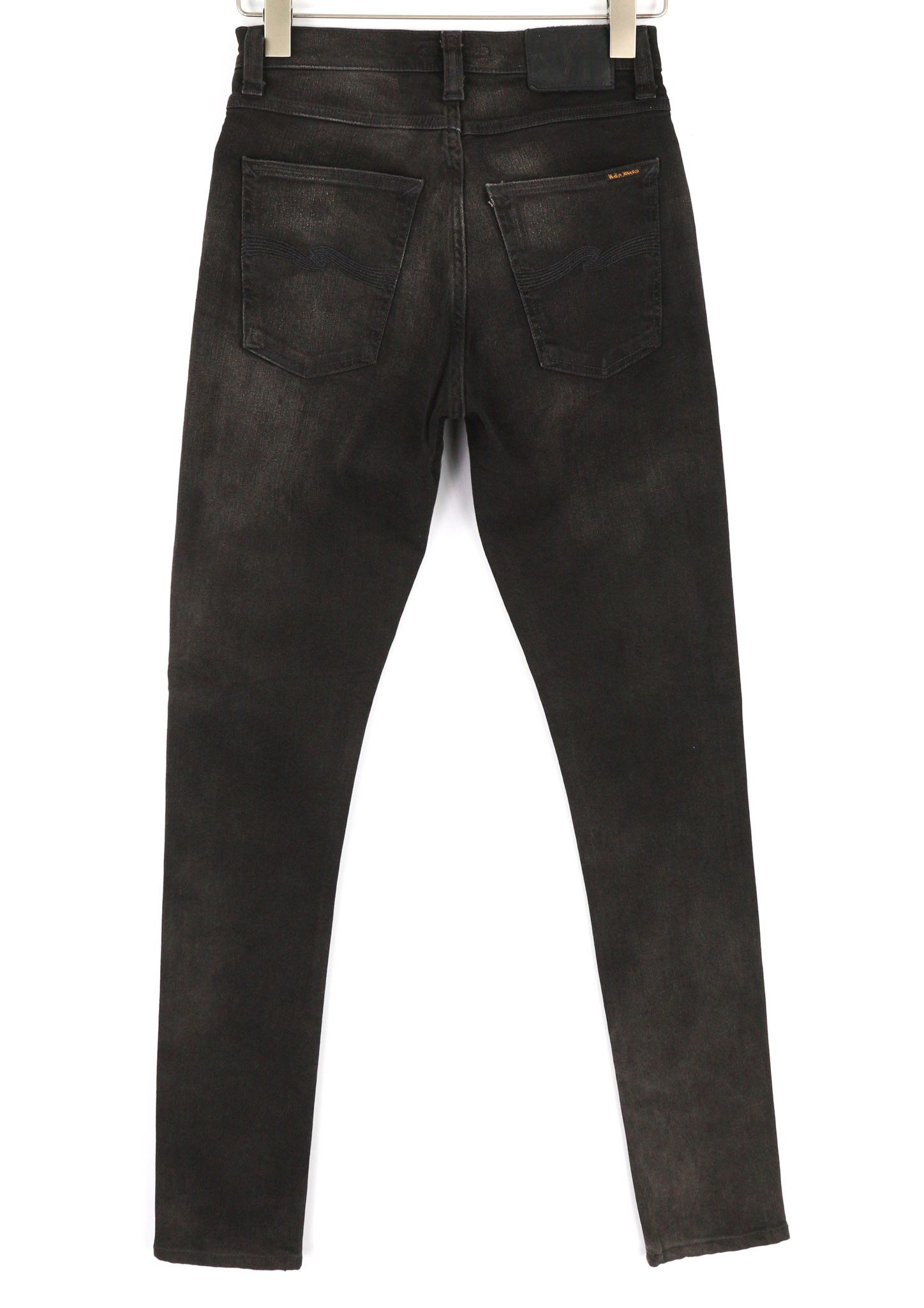 Nudie Jeans PIPE LED W29/L32 Grey Marble Organic Denim Jeans 81635 Size US 29 - 2 Thumbnail