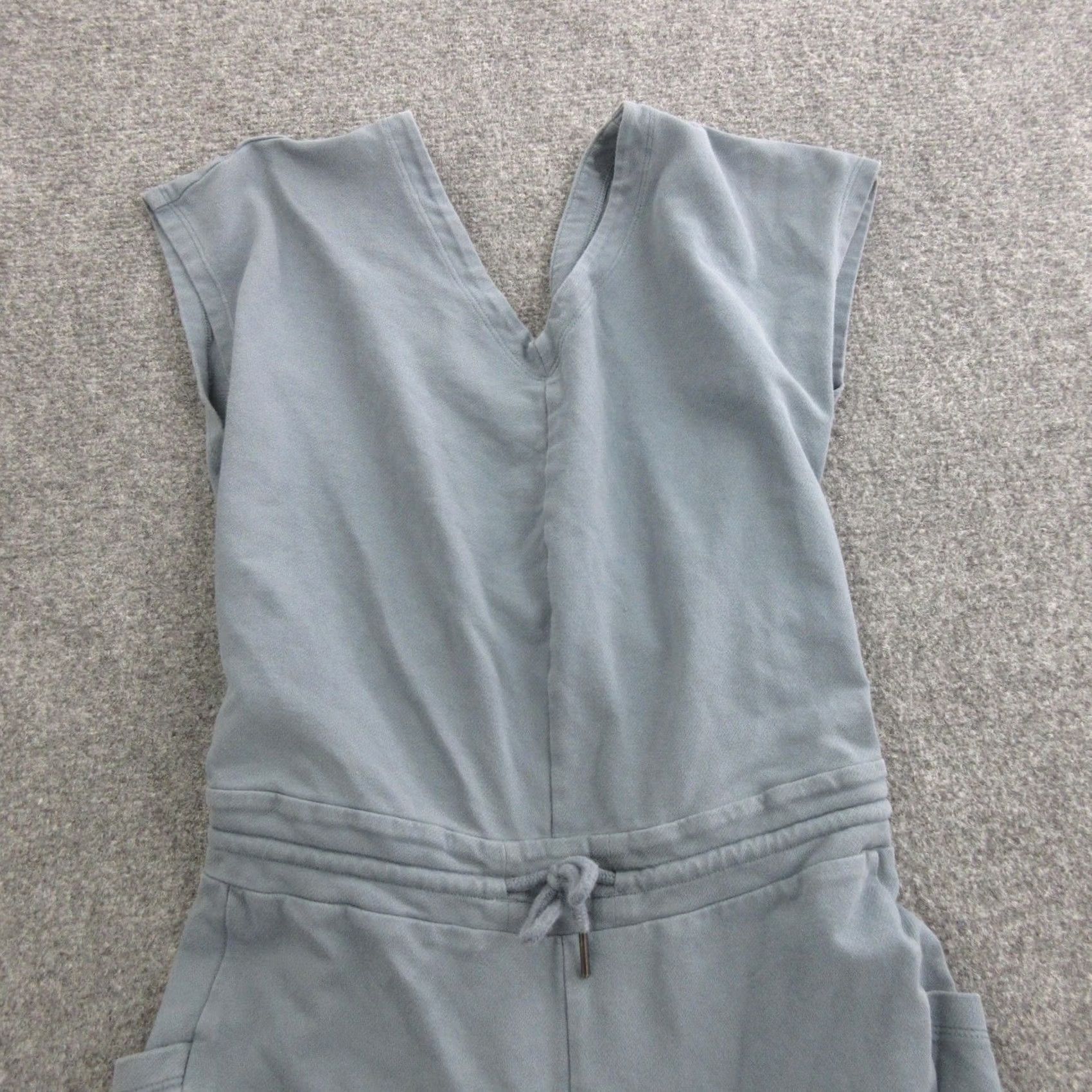 Patagonia Patagonia Jumpsuit Womens XS Gray Organic Cotton Sleeveless V Neck STY75801 Size 26" / US 2 / IT 38 - 5 Thumbnail