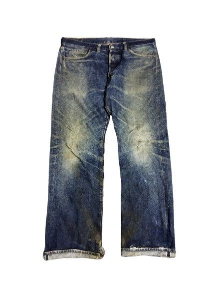 Denime Distressed Denime Selvedge Jeans Size US 36 / EU 52 - 1 Thumbnail