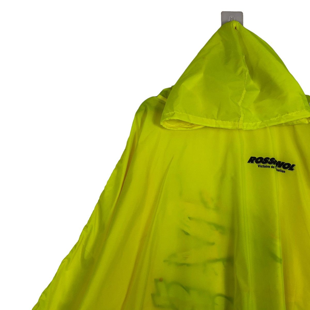 Japanese Brand 🔥Raining Coat Jacket Oversized Rossignol Big Logo Size US M / EU 48-50 / 2 - 8 Thumbnail
