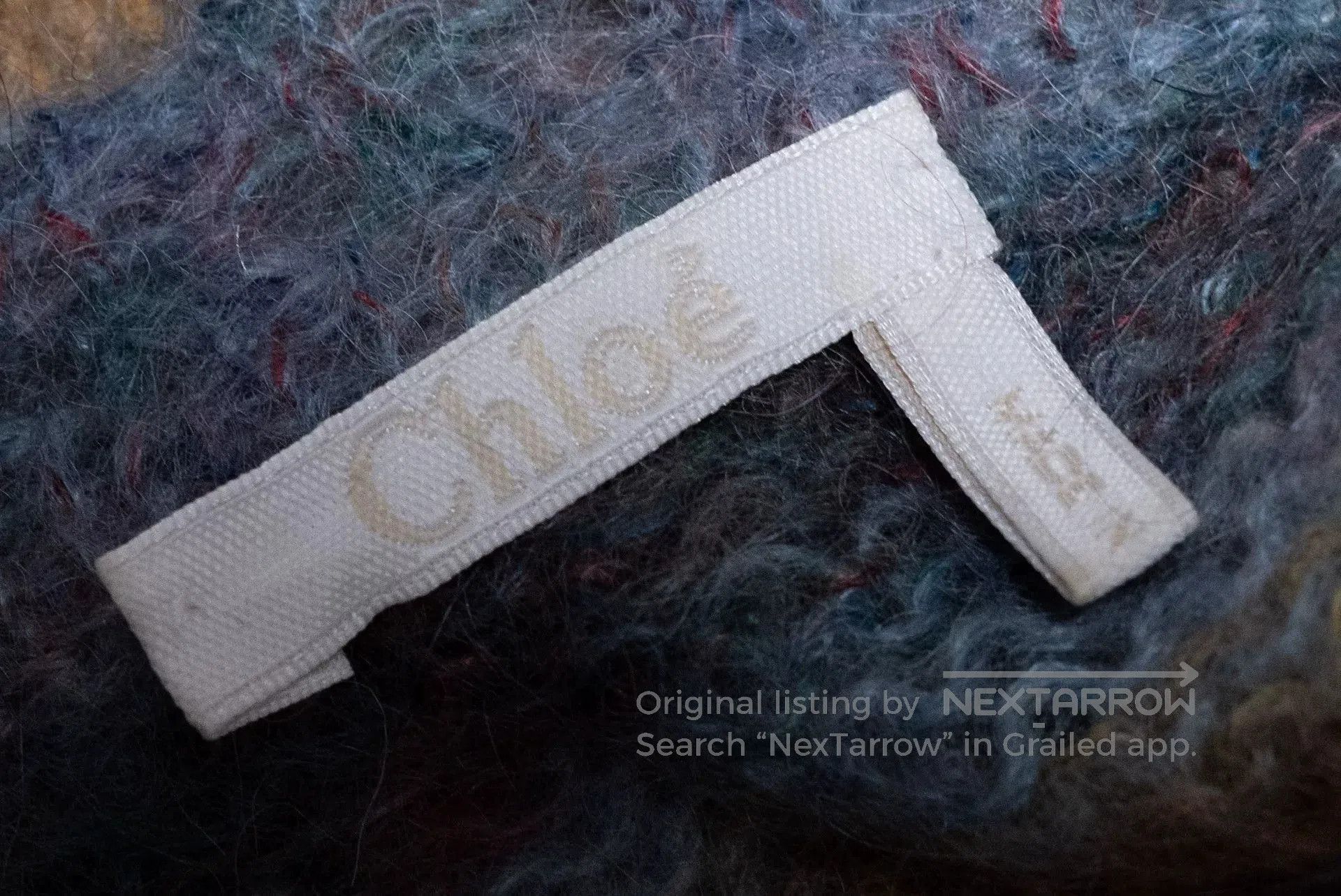Chloe Chloe Rainbow Stripe Oversized Mohair Sweater. Size S / US 4 / IT 40 - 3 Thumbnail