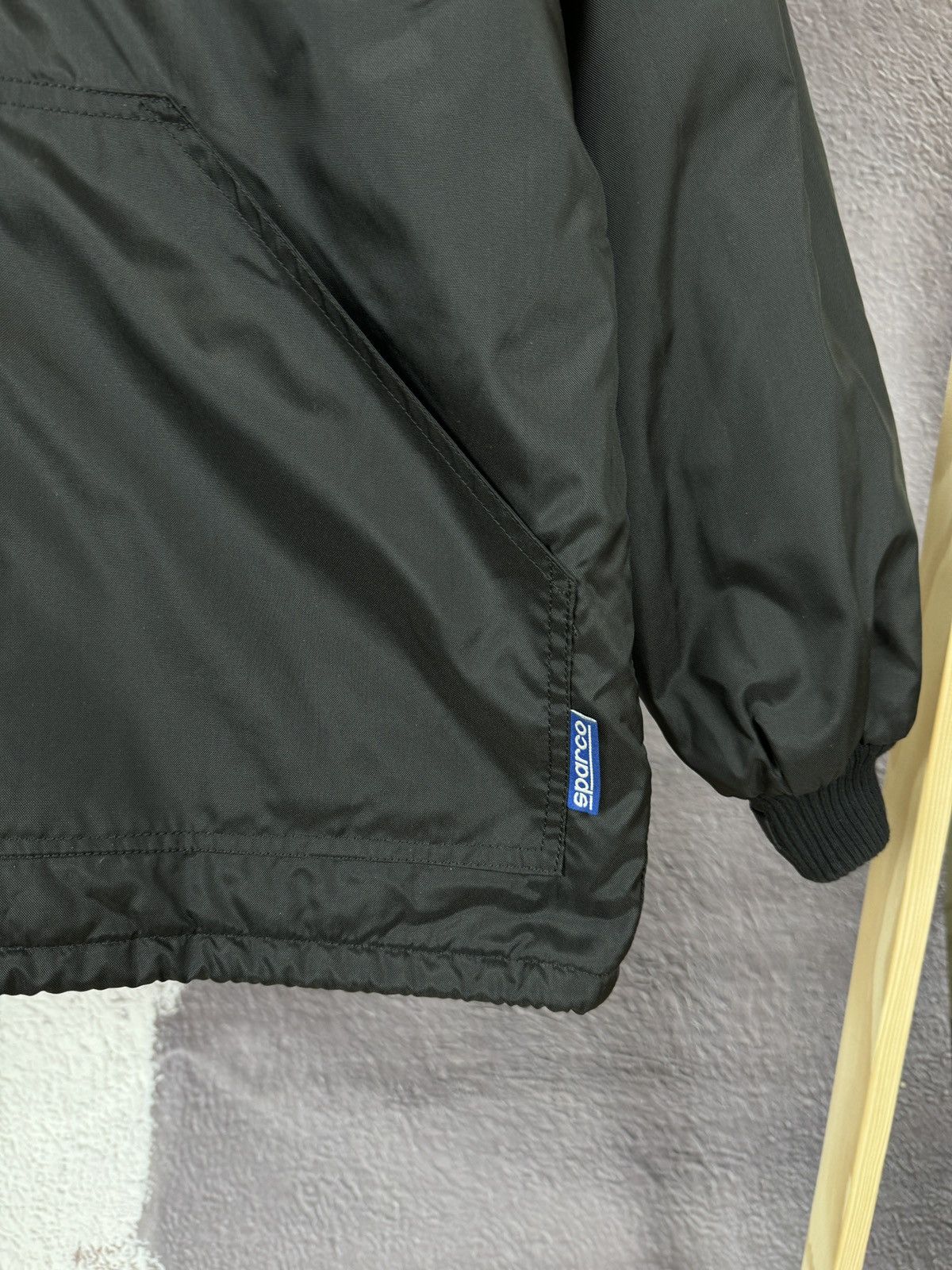 Vintage Sparco 2 in 1 vintage racing France big logo nylon jacket Size US S / EU 44-46 / 1 - 7 Thumbnail