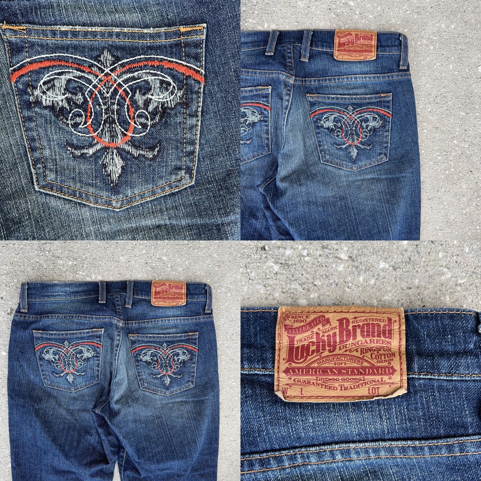 Lucky Brand Vintage Lucky Brand Women's Cropped Blue Denim Jeans Size 6 Regular Fit Spring Summer Fall Size 28" / US 6 / IT 42 - 8 Thumbnail