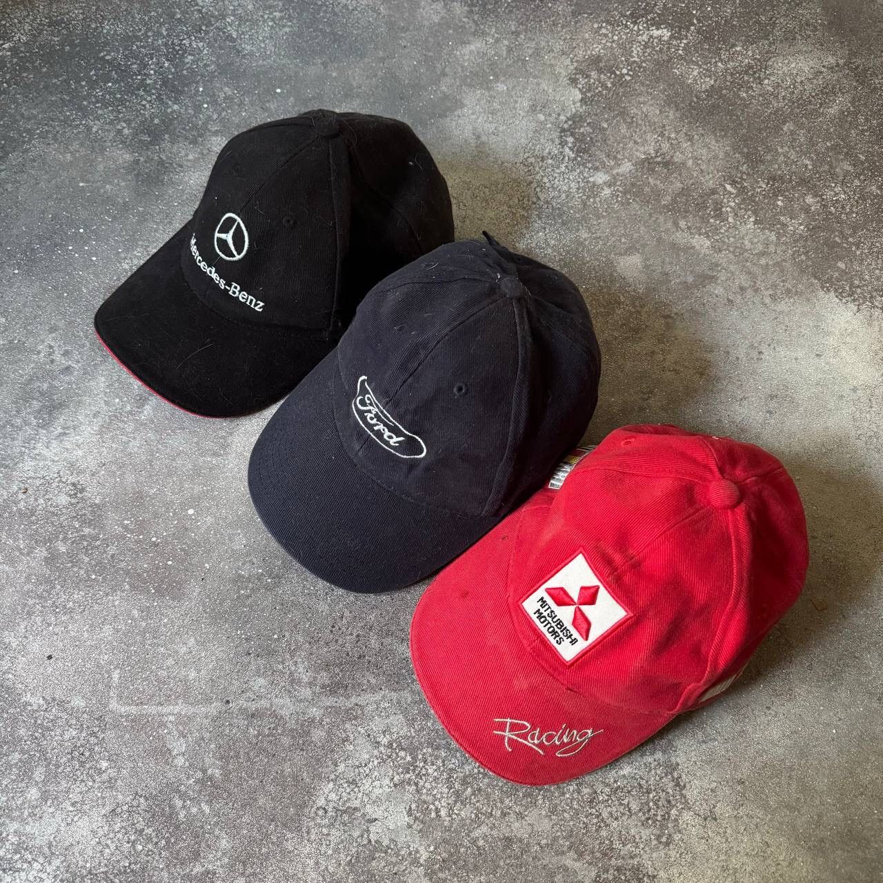 Japanese Brand × Vintage Mercedes Ford Mitsubishi Vintage Racing Caps/Hats (BUNDLE!) Size ONE SIZE - 3 Thumbnail