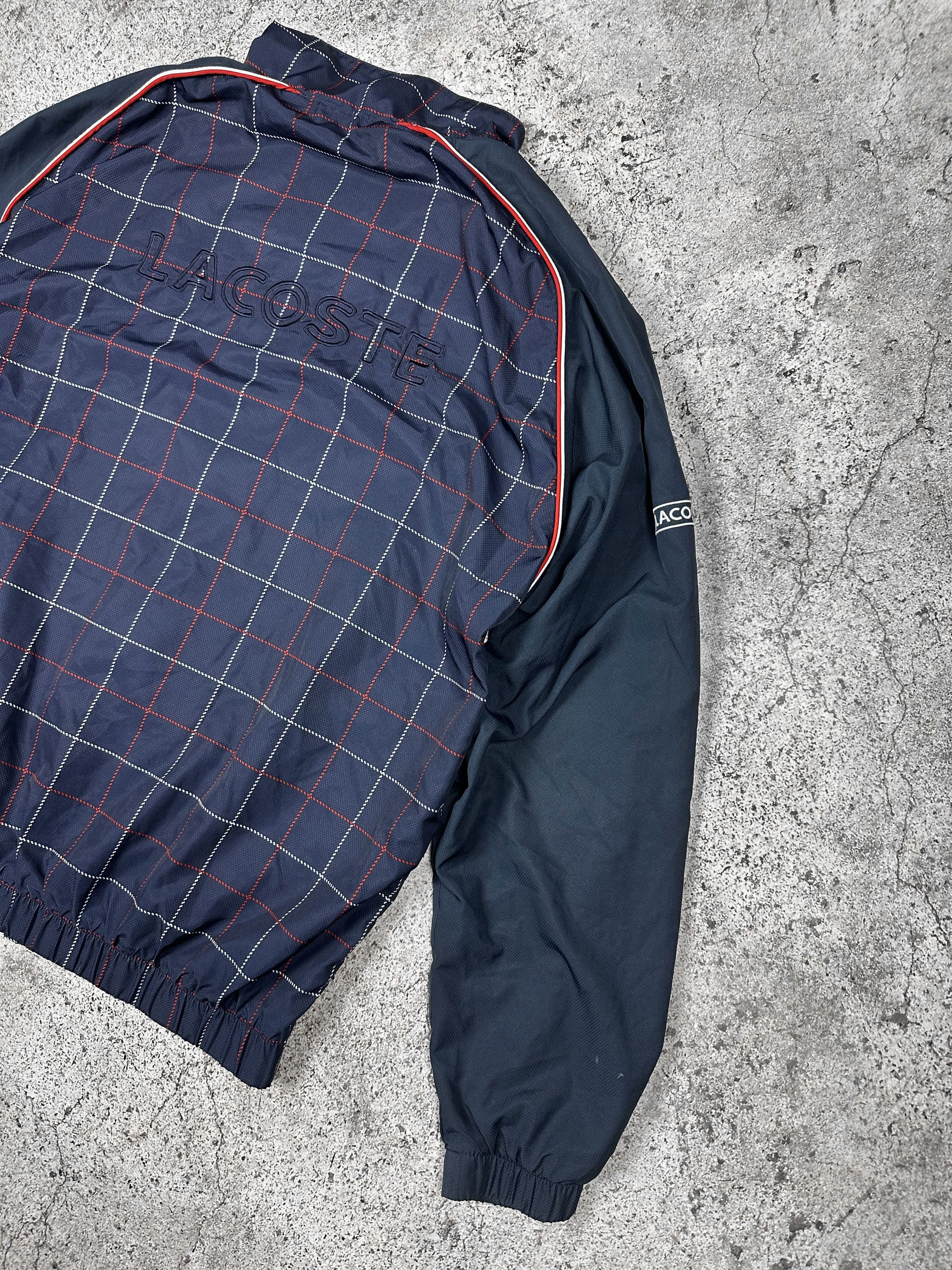 Lacoste 🐊 Lacoste Sport Vintage Olympics Track Jacket Y2K Drill 🐊 Size US XL / EU 56 / 4 - 21 Thumbnail