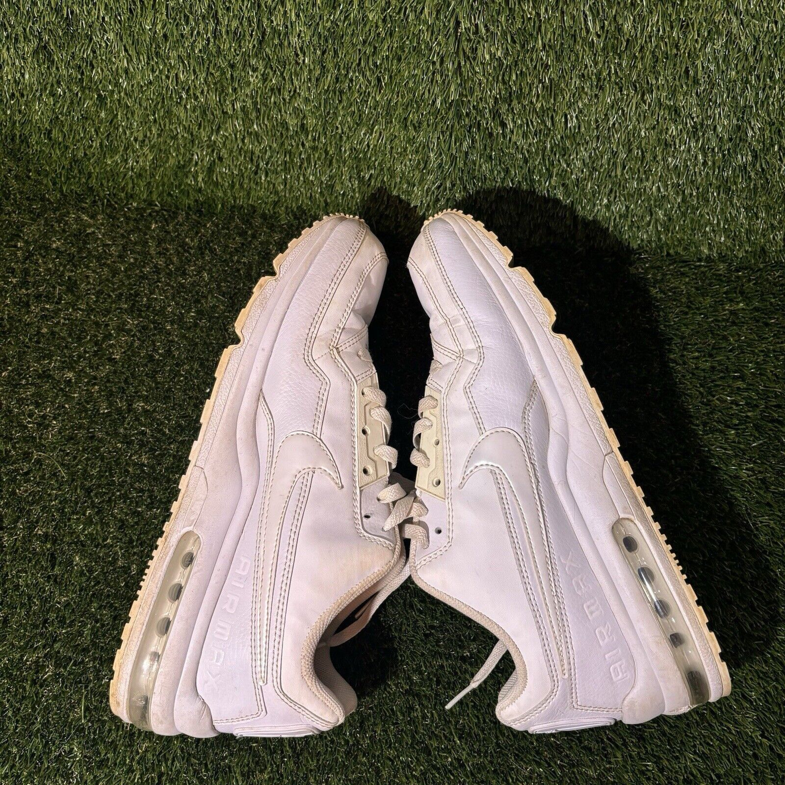 Nike Size 12 - Nike Air Max LTD 3 Triple White Size US 12 / EU 45 - 6 Thumbnail