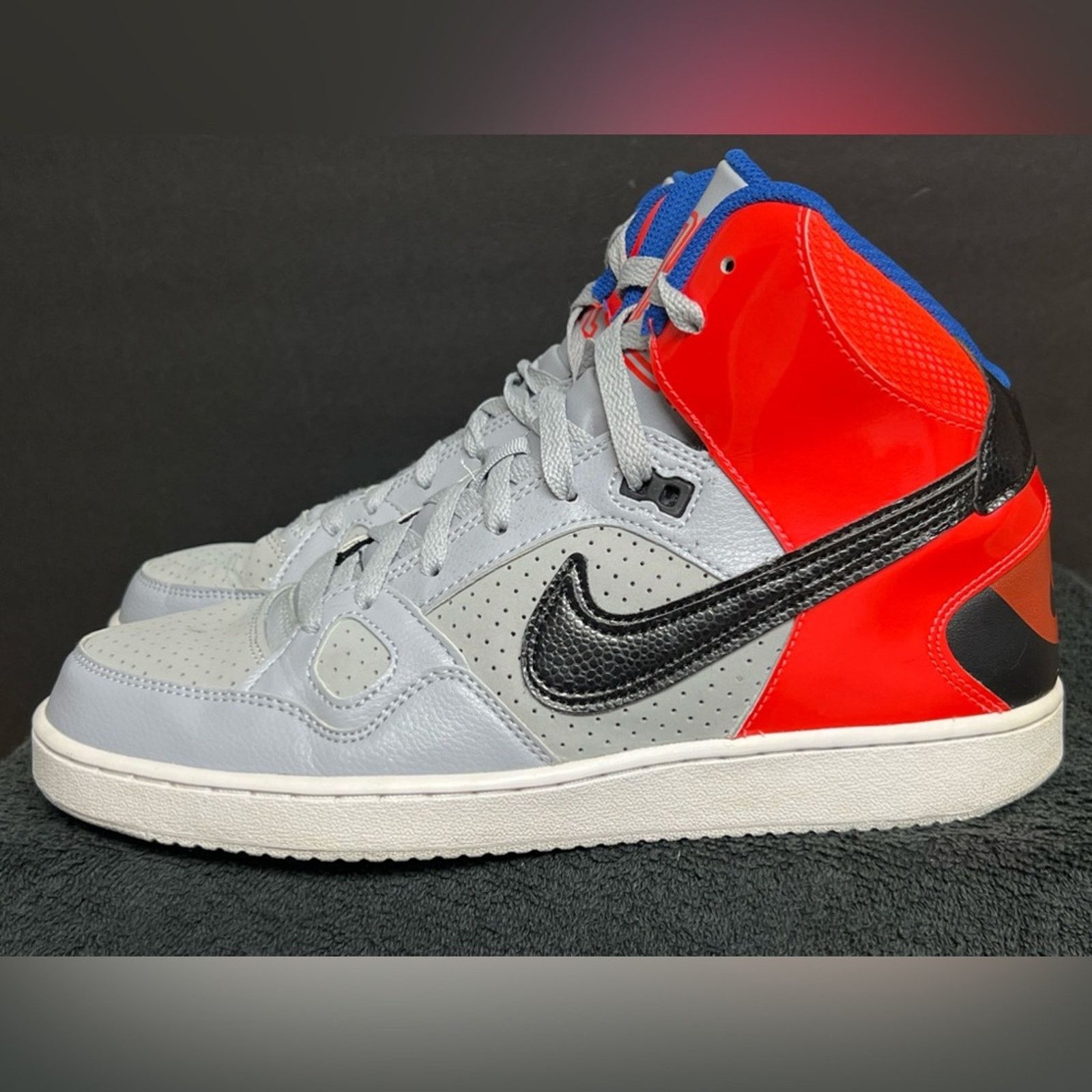 Nike Nike Son Of Force Men’s Gray/Orange/Blue - Shoes CLEAN RARE Size US 9 / EU 42 - 1 Thumbnail