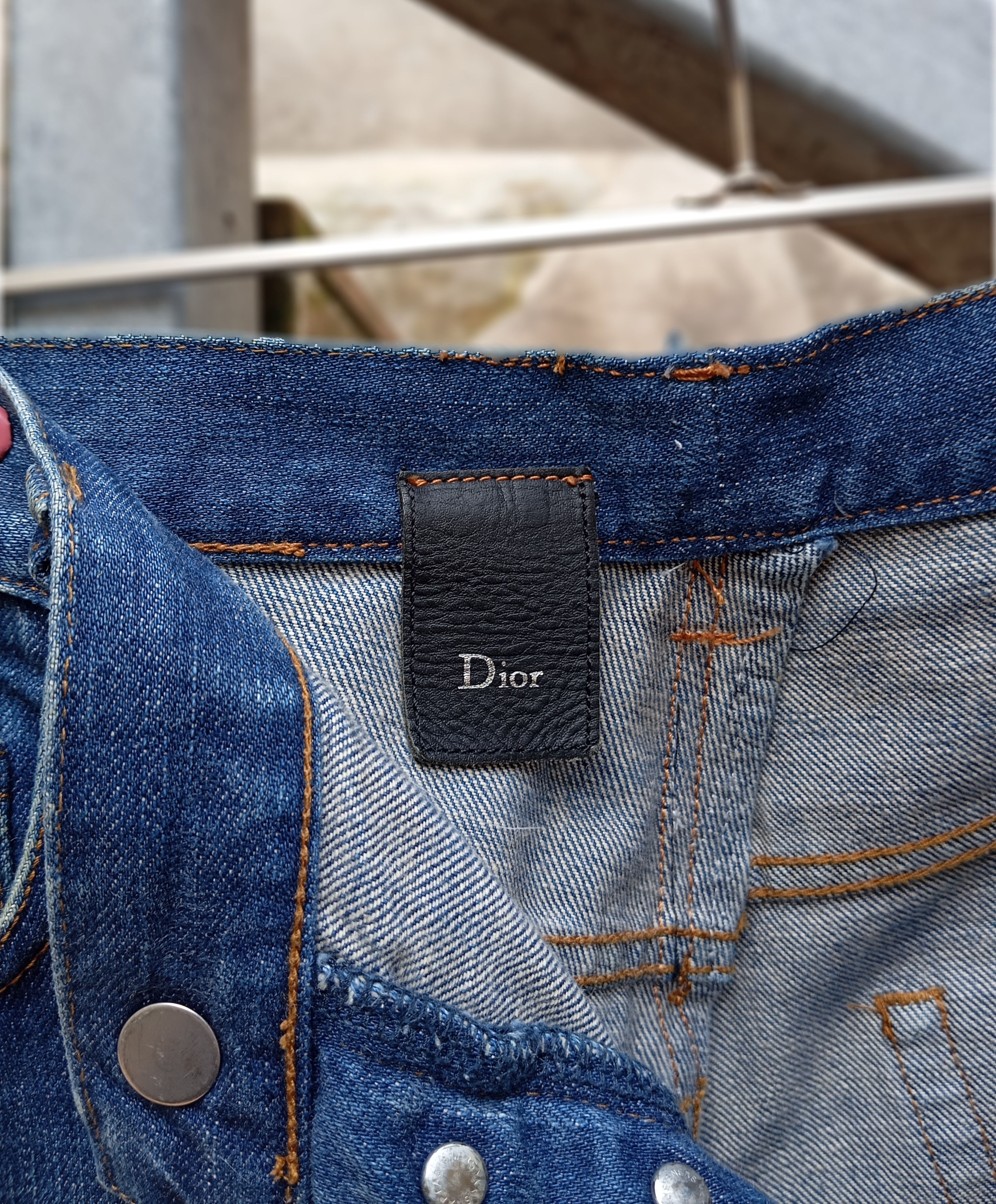 Dior Dior KVA Clawmark indigo jeans Size US 31 - 2 Thumbnail