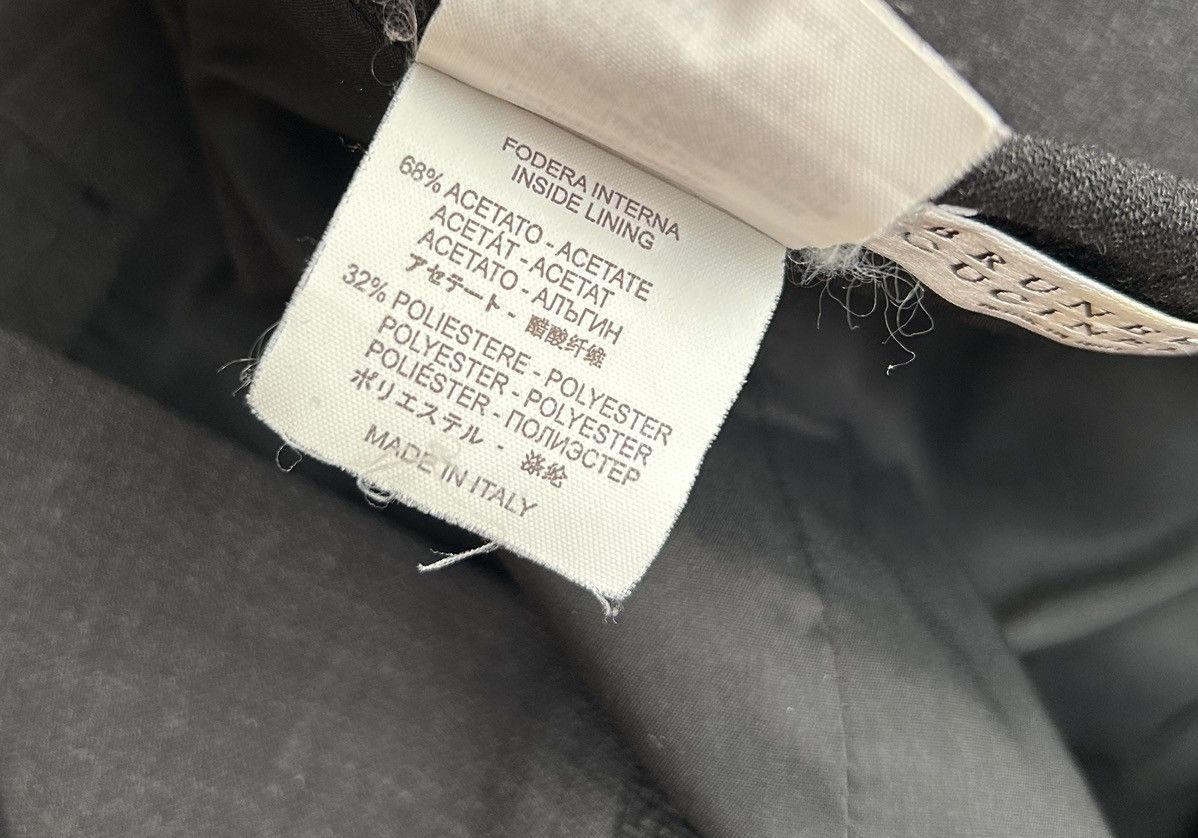 Brunello Cucinelli Brunello Cucinelli Pencil Skirt Charcoal Wool Cashmere Blend Size 32" / US 10 / IT 46 - 8 Thumbnail