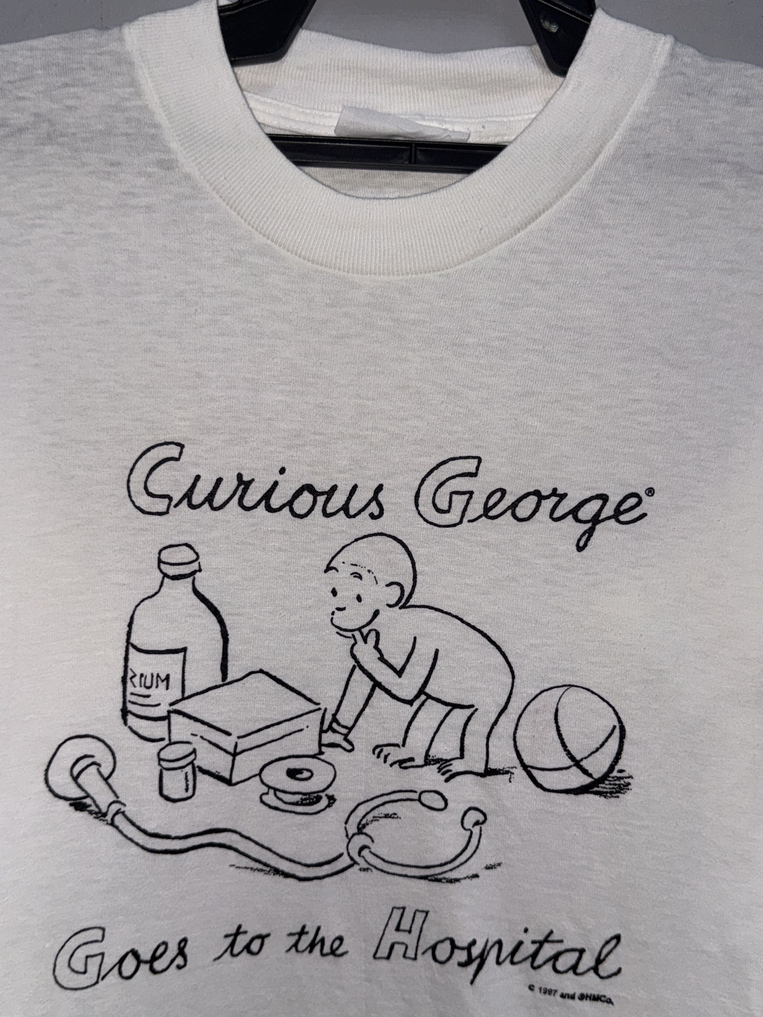 Vintage Curious George 1997 Movie Vintage Shirt Size US M / EU 48-50 / 2 - 2 Thumbnail