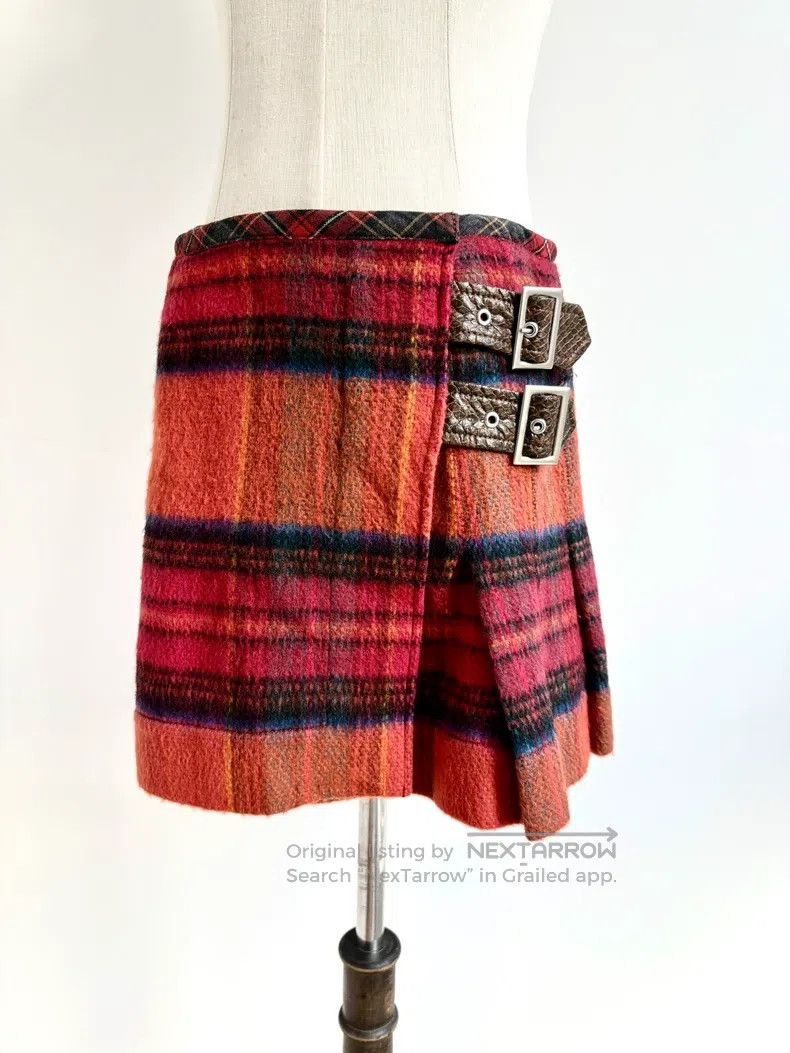 Vivienne Westwood Vivienne Westwood size 1 Sunset Colored Red Orange Plaid Bu Size 27" / US 4 / IT 40 - 3 Thumbnail
