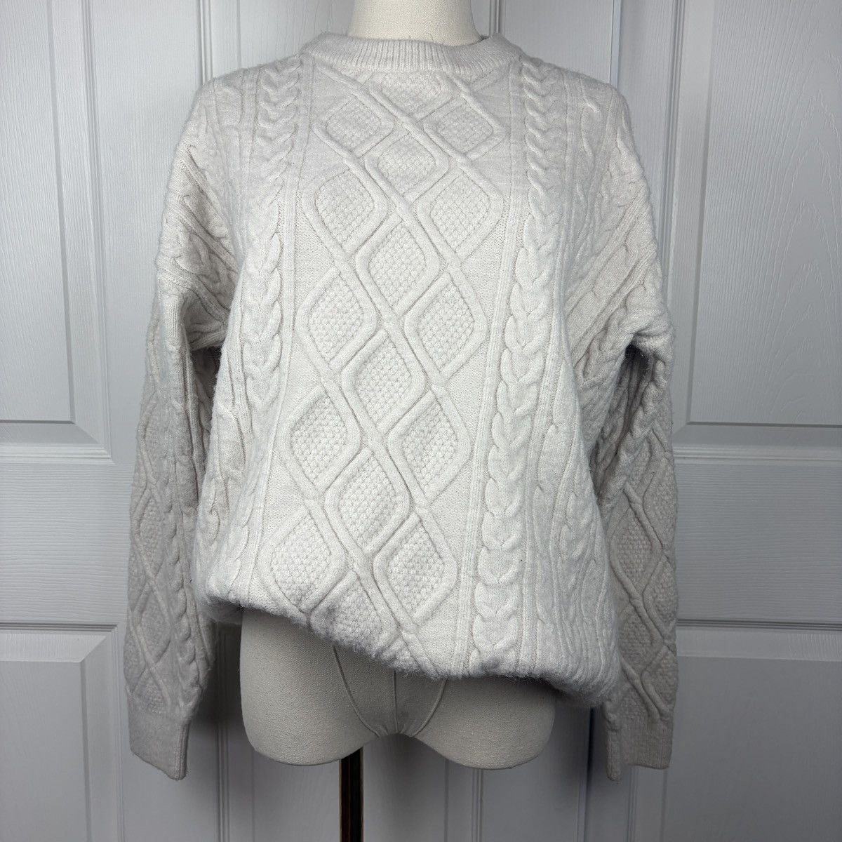 Other Aelfric Eden cream cable knit sweater Size S / US 4 / IT 40 - 1 Thumbnail