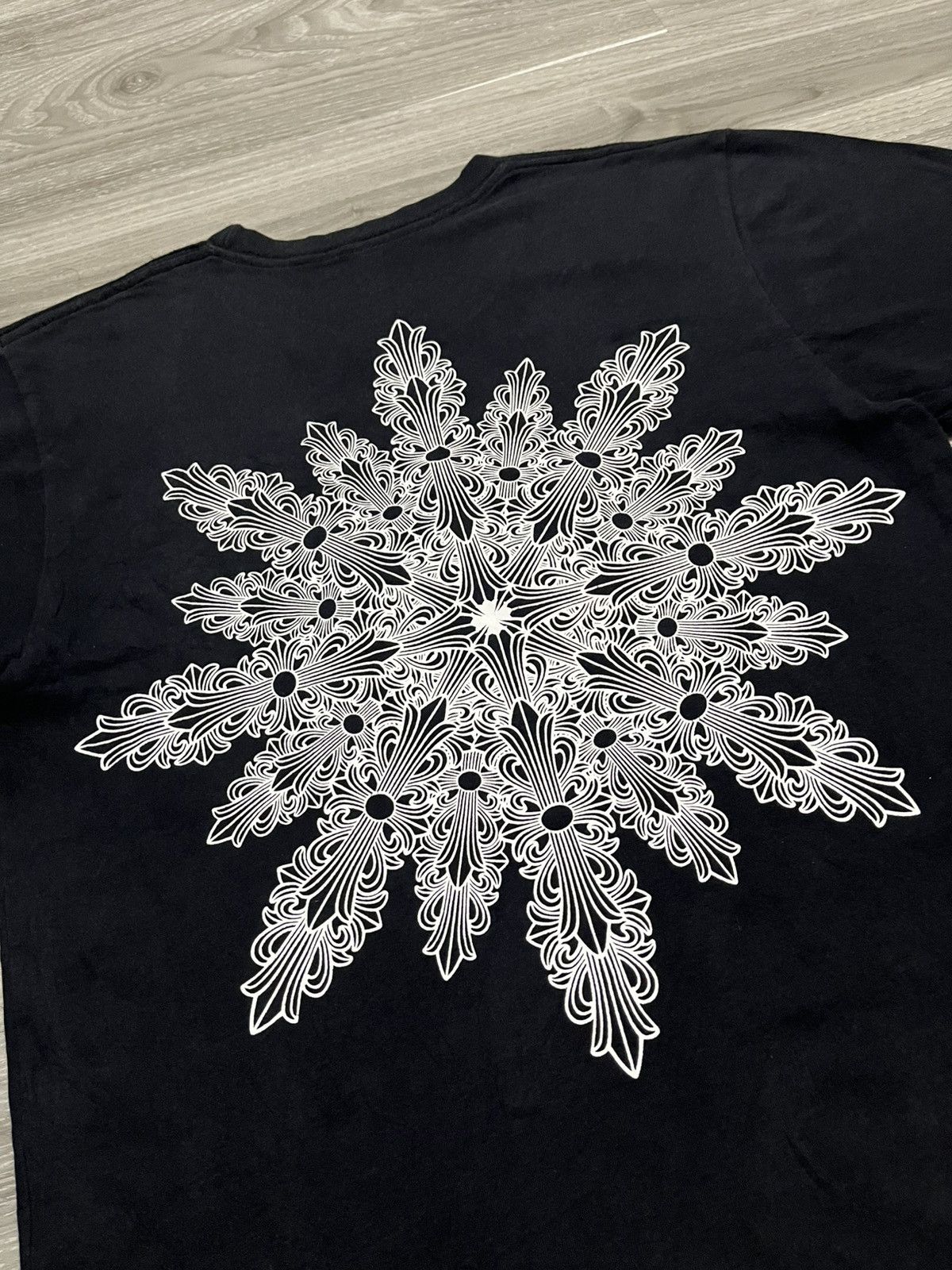 限定 Chrome hearts Miami art basel 2024 S/S Pocket Tee Chrome Hearts Art Basel Miami SS Pocket Crewneck Tee Black