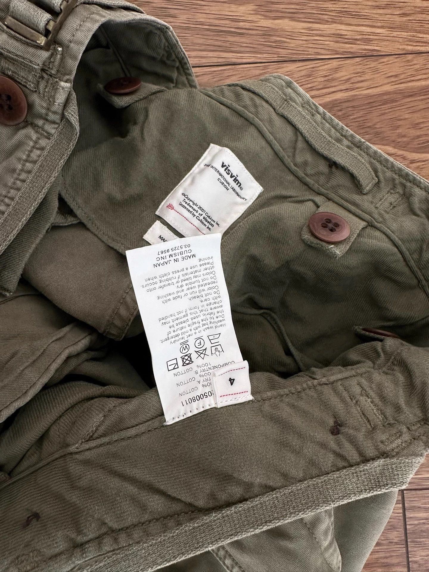 Visvim VISVIM EIGER SANCTION SHORTS 18AW green 4 Size US 36 / EU 52 - 3 Thumbnail