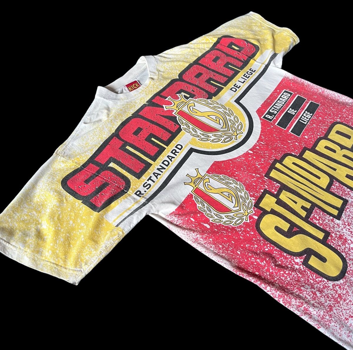 Vintage Standard Liege Football AOP Kick Sportswear t shirt XL Size US XL / EU 56 / 4 - 8 Thumbnail