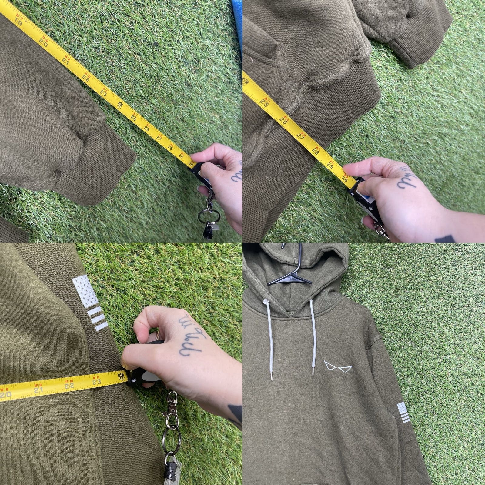 Gymshark Gymshark Hoodie Mens L Green Pockets Solid Fleece Athletic Gymwear Pullover Winter Fall Sports Workout 90s? No. Genders end Mens. Size US L / EU 52-54 / 3 - 8 Thumbnail
