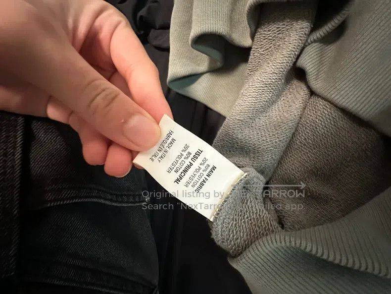 Vetements Vetements Gray cut-off hoodie Size US M / EU 48-50 / 2 - 7 Thumbnail