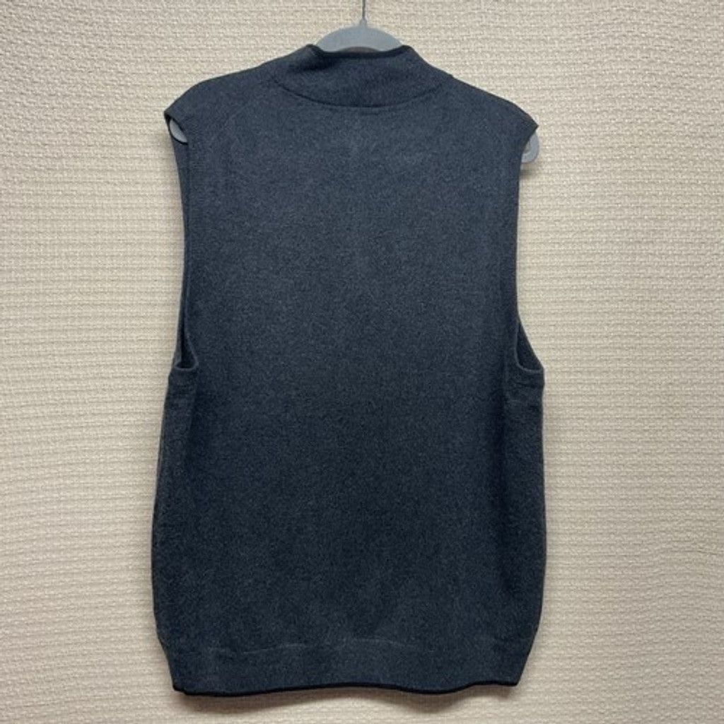 Other John W. Nordstrom Gray Cashmere 1/4 Zip Vest Sweater Men XL Size US XL / EU 56 / 4 - 7 Thumbnail