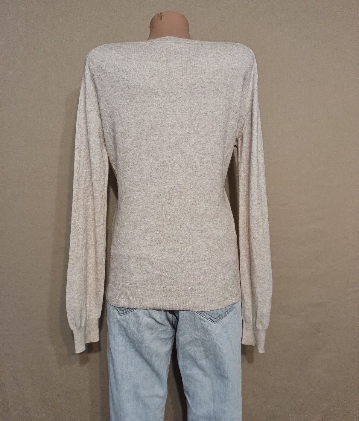 Sandro SANDRO Paris Beige Wool Women’s Sweater Size 2 M Size M / US 6-8 / IT 42-44 - 8 Thumbnail