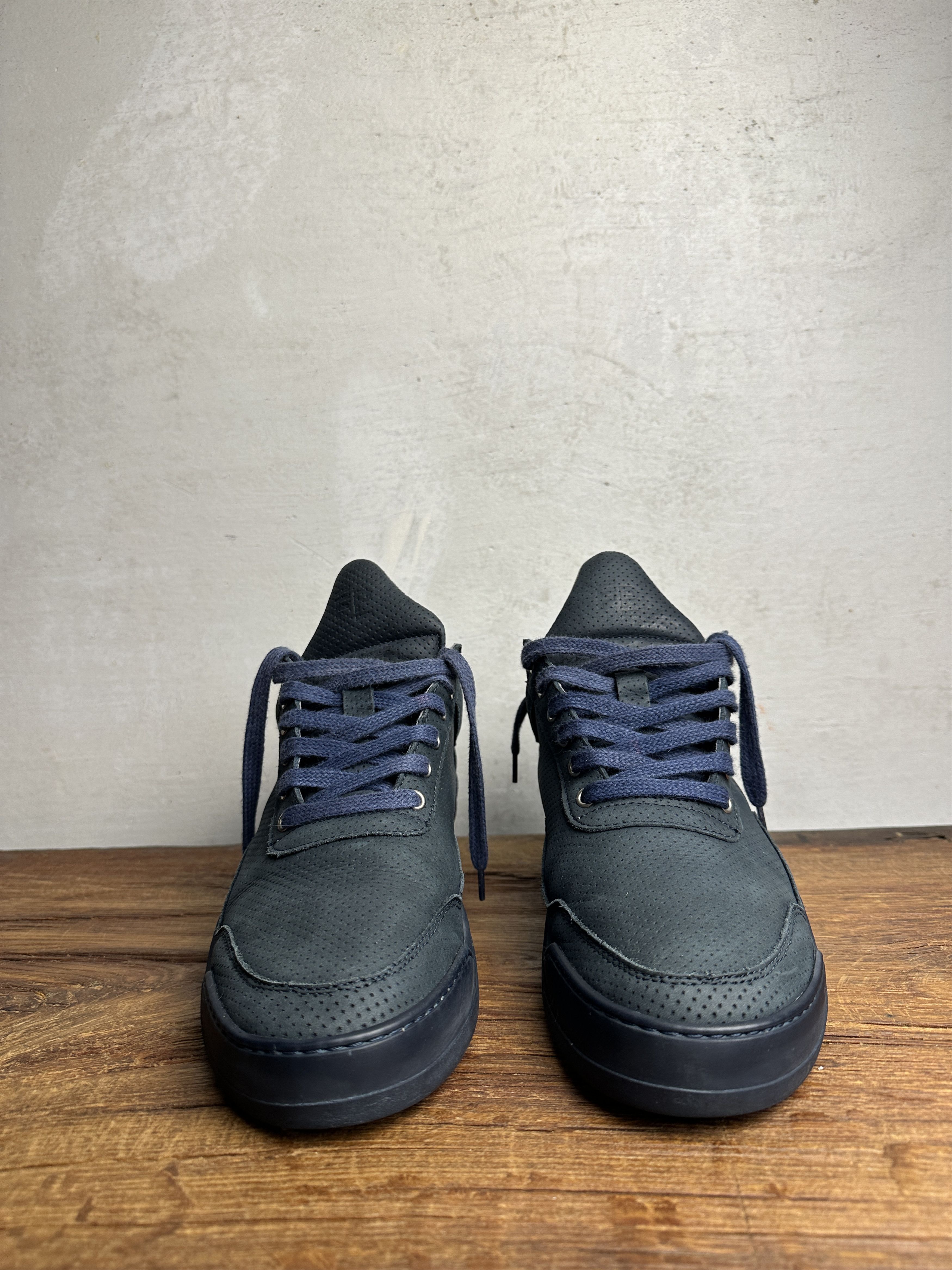 Filling Pieces Filling Pieces Low Top Ghost Panel Sneakers Size US 10 / EU 43 - 6 Thumbnail