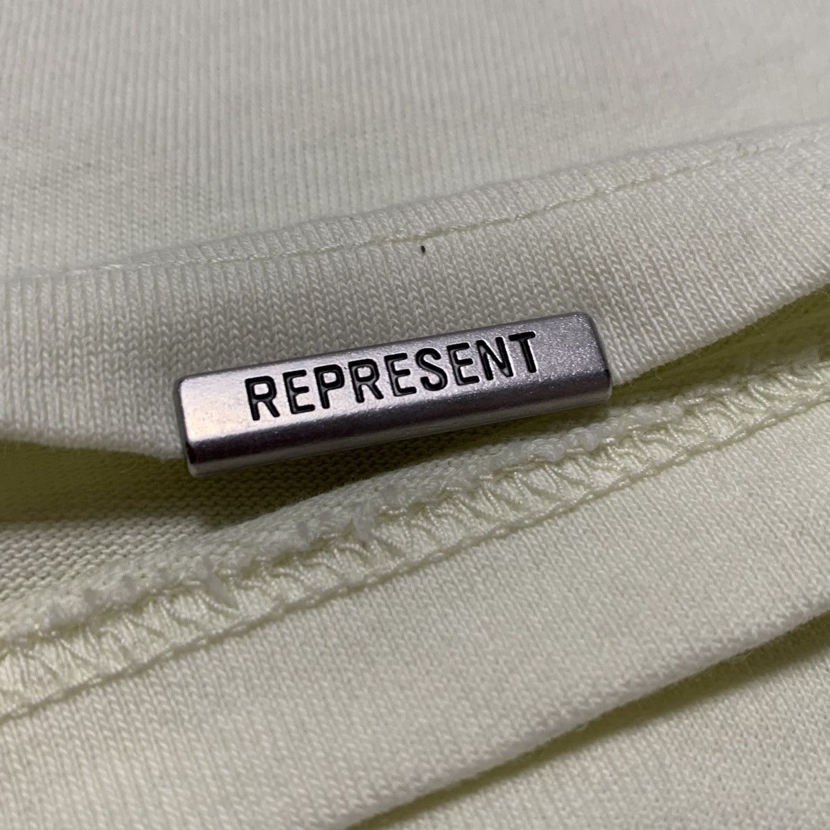Represent Clo. Represent Small Owners Club Buttercream White Tee Size US S / EU 44-46 / 1 - 5 Thumbnail