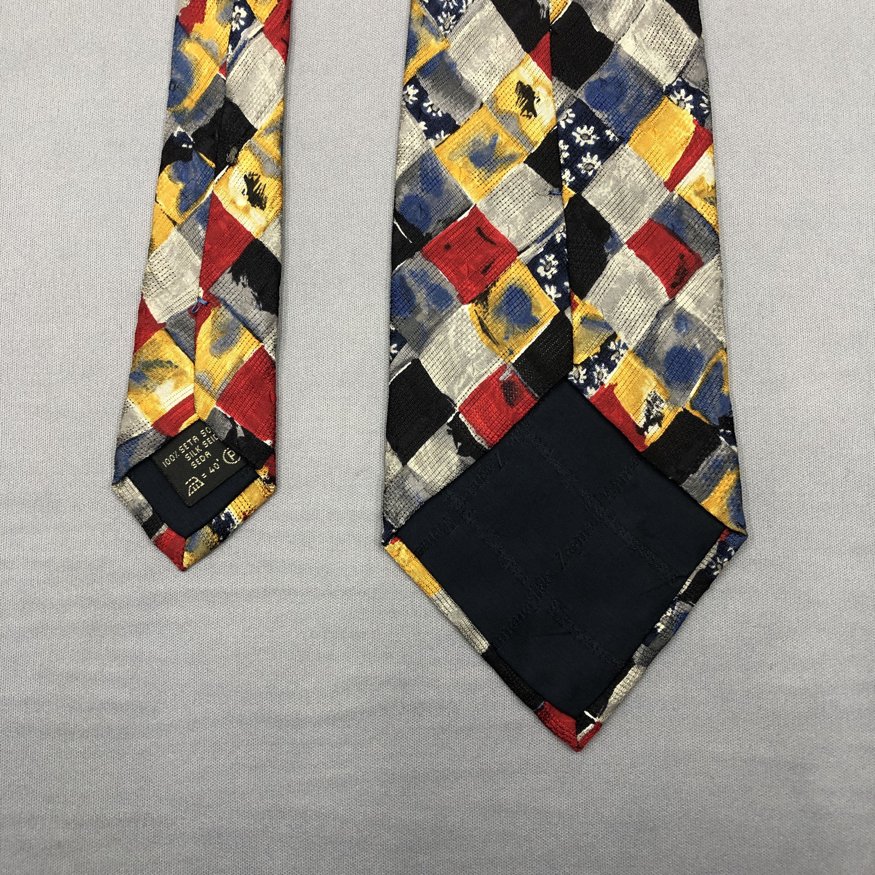 Ermenegildo Zegna Vintage Ermenegildo Zegna SILK Necktie Cravate Artworks Size ONE SIZE - 3 Thumbnail
