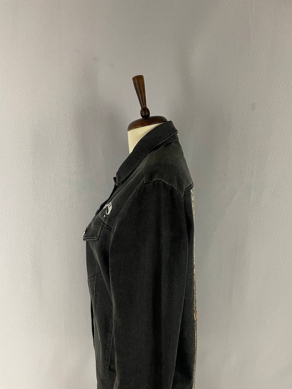 Stussy Stussy Denim Grey Jacket Eagle Size US L / EU 52-54 / 3 - 7 Thumbnail