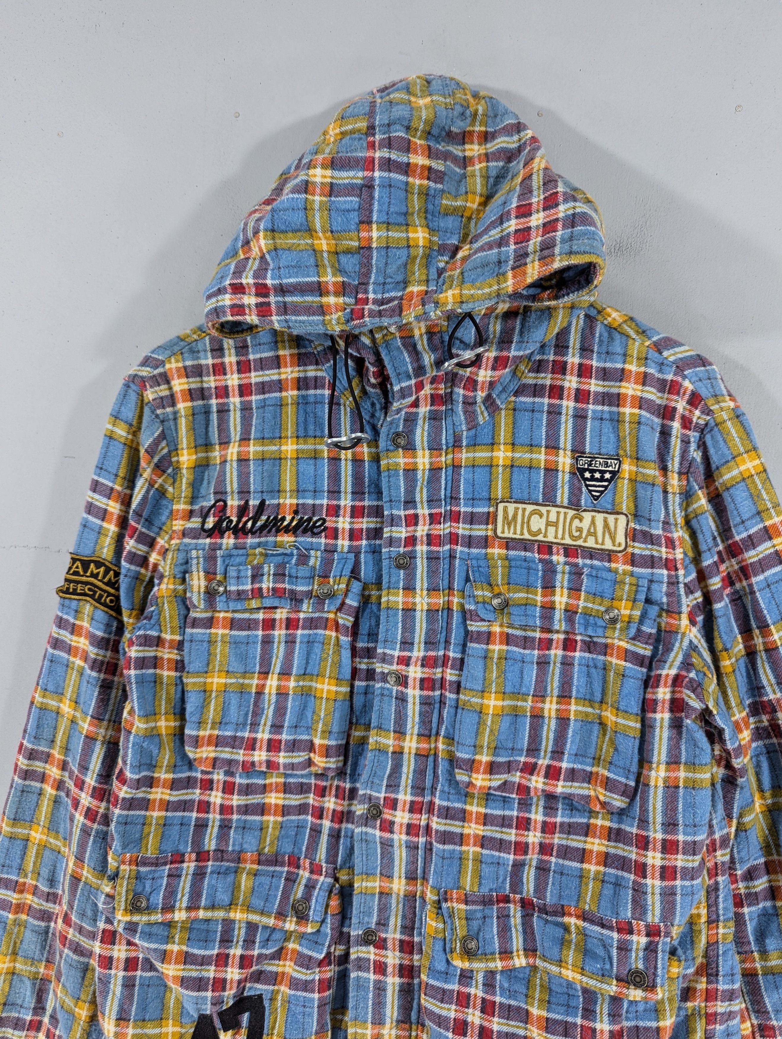 Japanese Brand Vintage K Mayer Pocket Zipper Hoodie Jacket Size US L / EU 52-54 / 3 - 6 Thumbnail