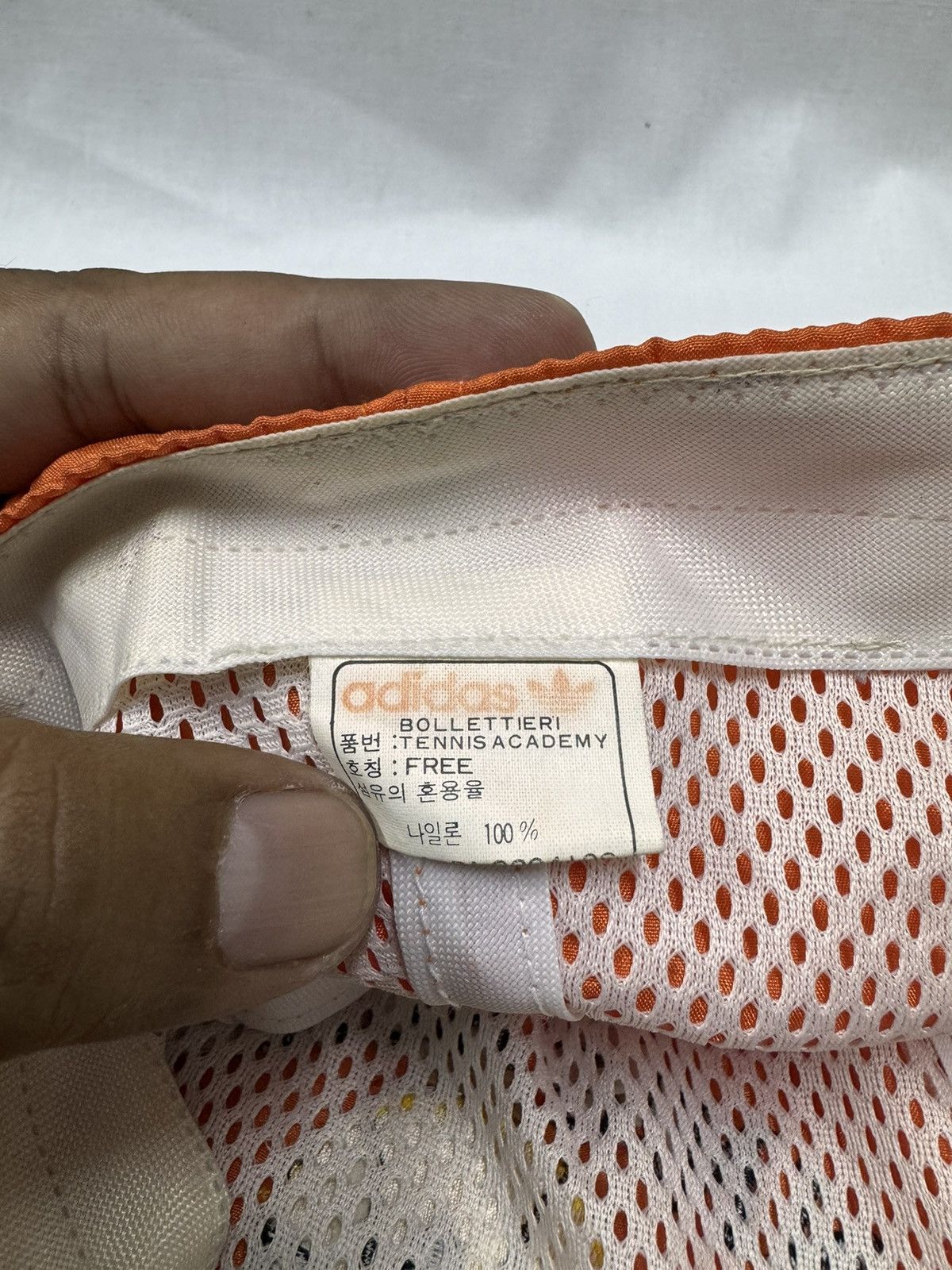 Adidas × Vintage Adidas Tennis Academy Bollettieri Vintage Snapback Hat Size ONE SIZE - 6 Thumbnail