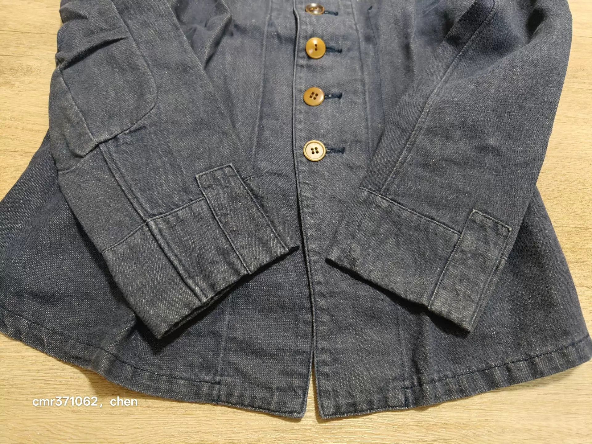 Visvim VISVIM 14SS LUGLI JKT DMGD Navy Size 1 Used Worn-In Size US S / EU 44-46 / 1 - 5 Thumbnail