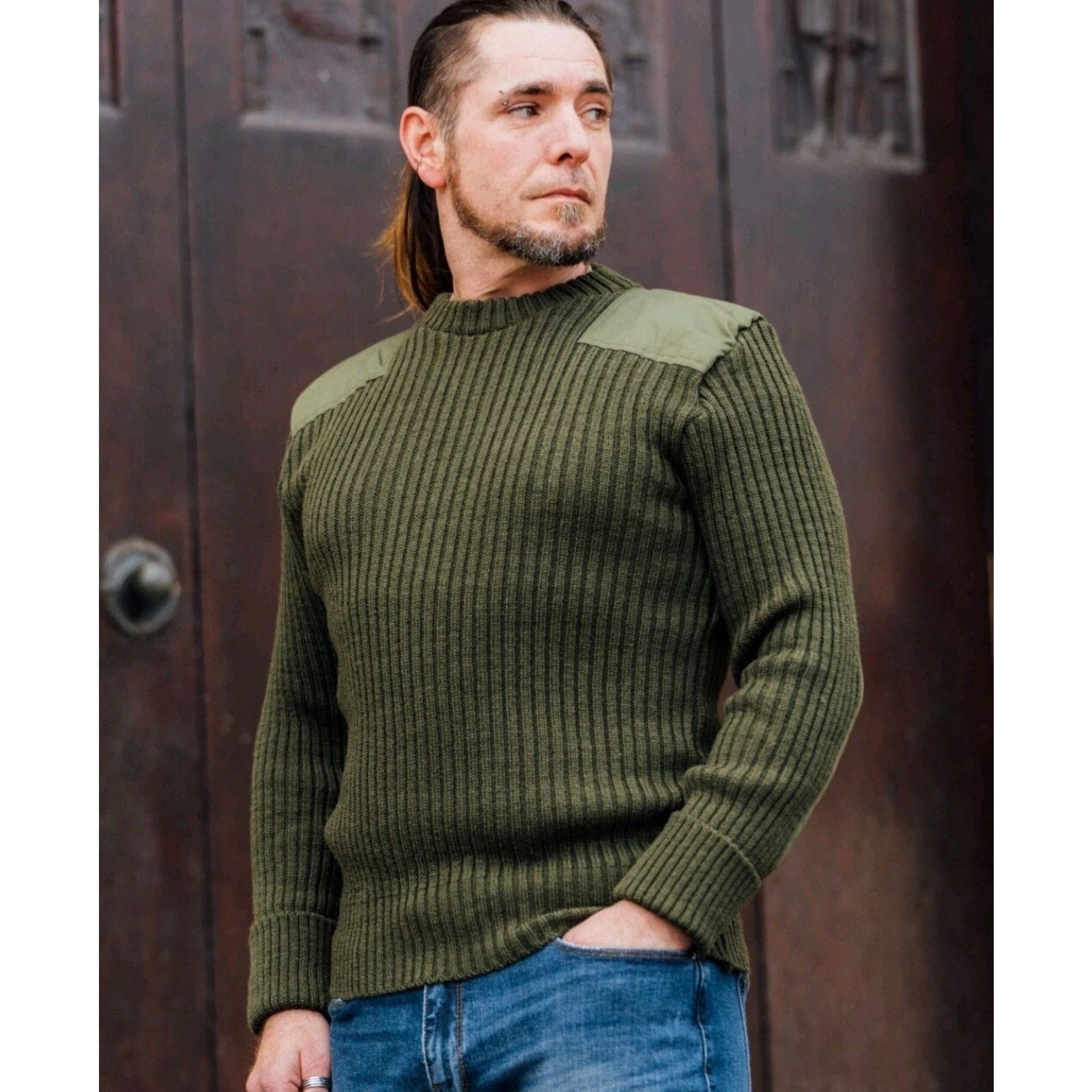 Other DSCP Valor Collection Wool Service Sweater Men's Military 42 Size US XS / EU 42 / 0 - 2 Thumbnail
