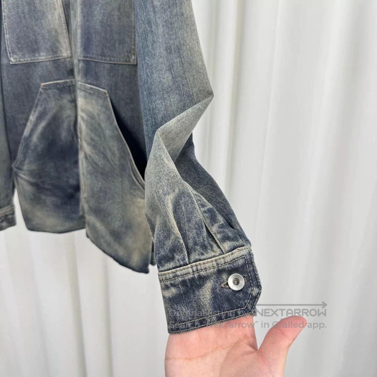 Rick Owens Drkshdw rick owens drkshdw washed denim jacket. Size US XS / EU 42 / 0 - 4 Thumbnail