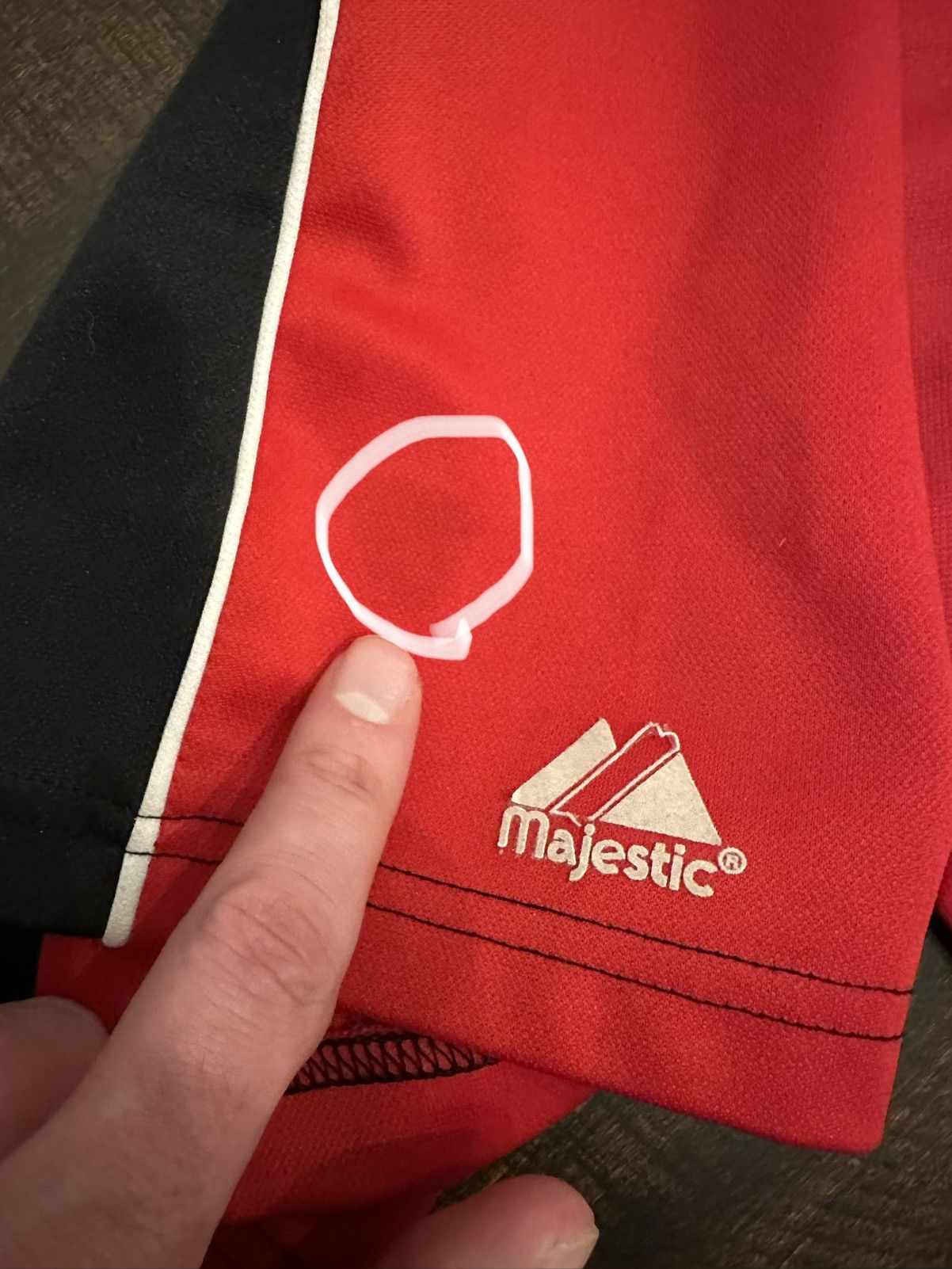Majestic VTG Portland Trail Blazers Hardwood Classics Warmup 3XL Size US XXL / EU 58 / 5 - 6 Thumbnail