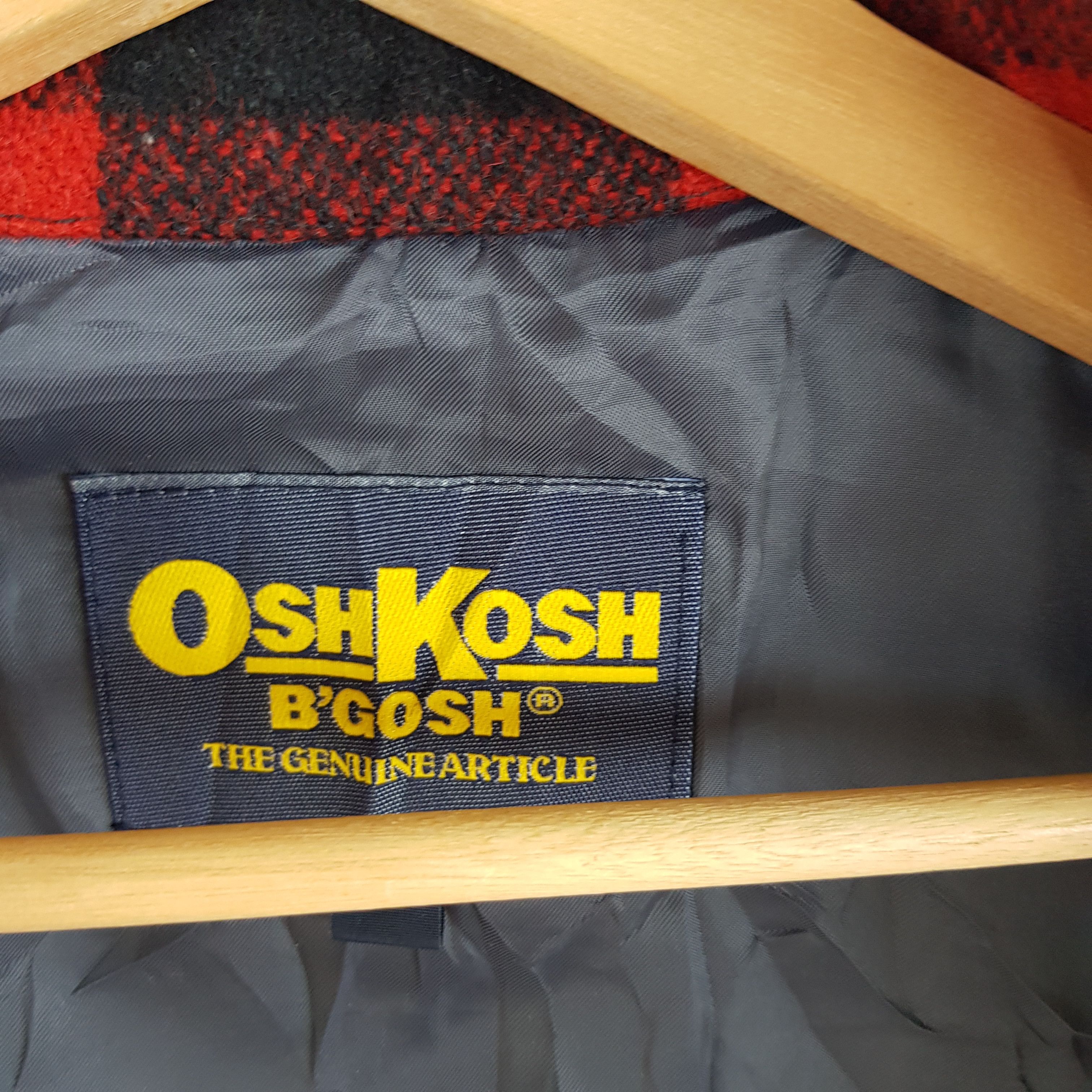 Japanese Brand × Vintage Vintage Oshkosh Wool Jacket Bondage Multi Pocket Wool Jacket Size US M / EU 48-50 / 2 - 5 Thumbnail