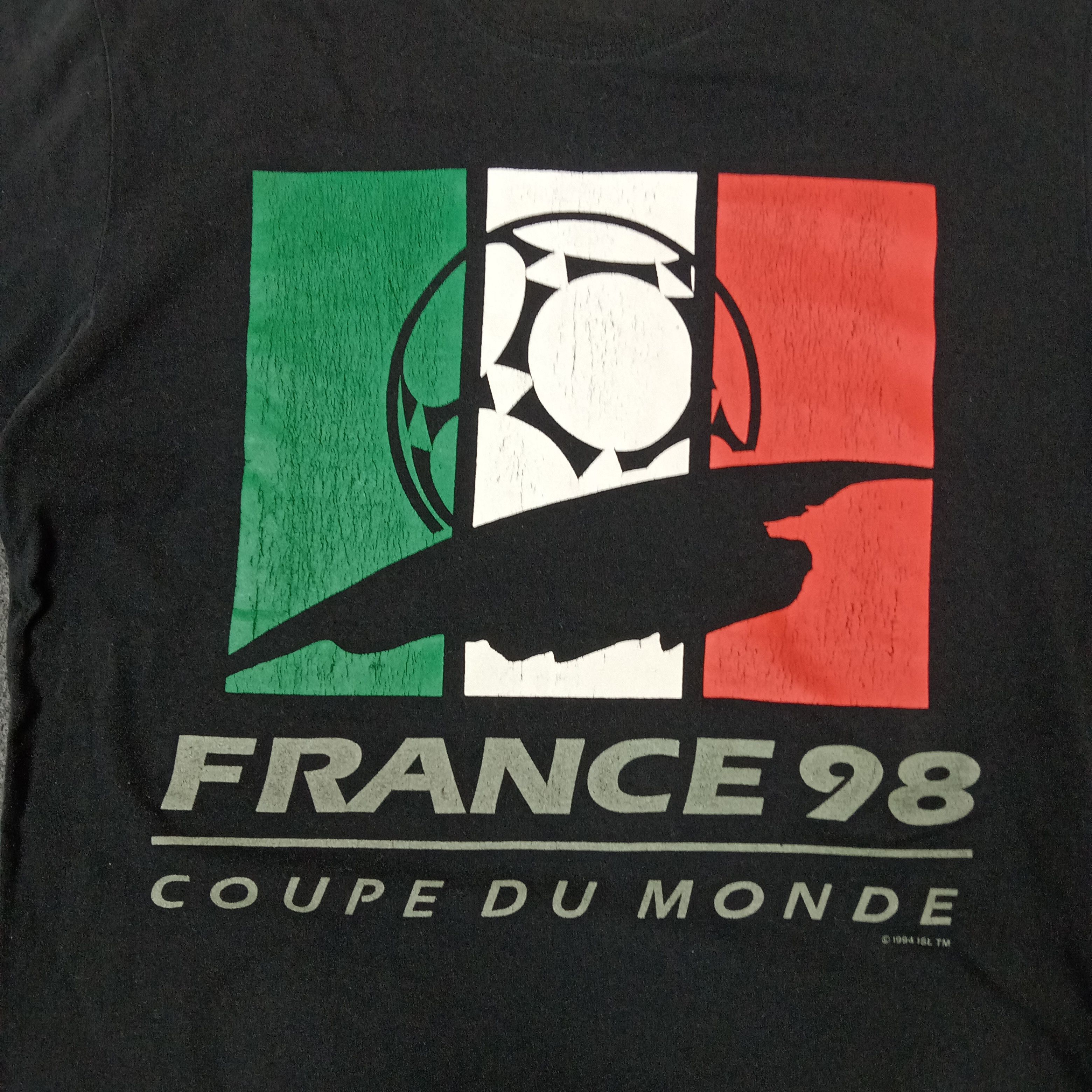 Adidas × Vintage Adidas France 98 Football World Cup Soccer Tshirt Size US L / EU 52-54 / 3 - 2 Thumbnail