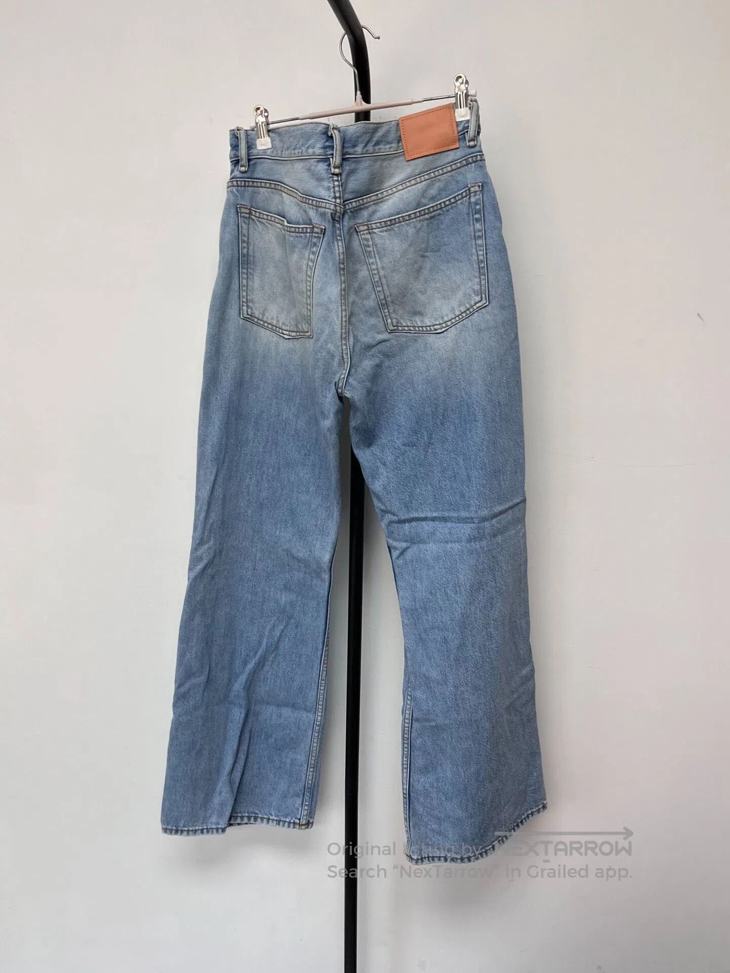 Acne Studios Acne Studios Cleanfit Low Waist Wide Jeans. Size US 29 - 2 Thumbnail
