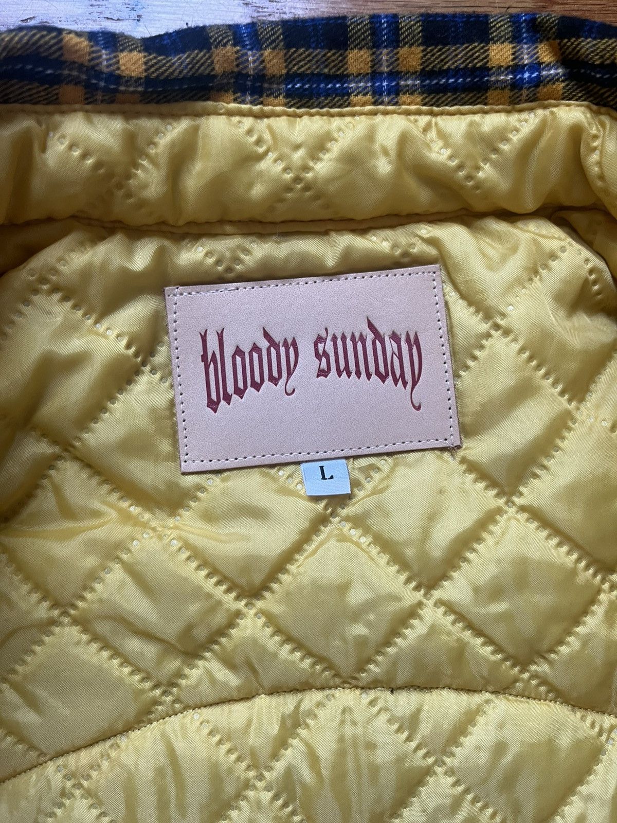 Full Send Bloody Sunday Unreleased Flannel Shirt Jacket Size US M / EU 48-50 / 2 - 5 Thumbnail
