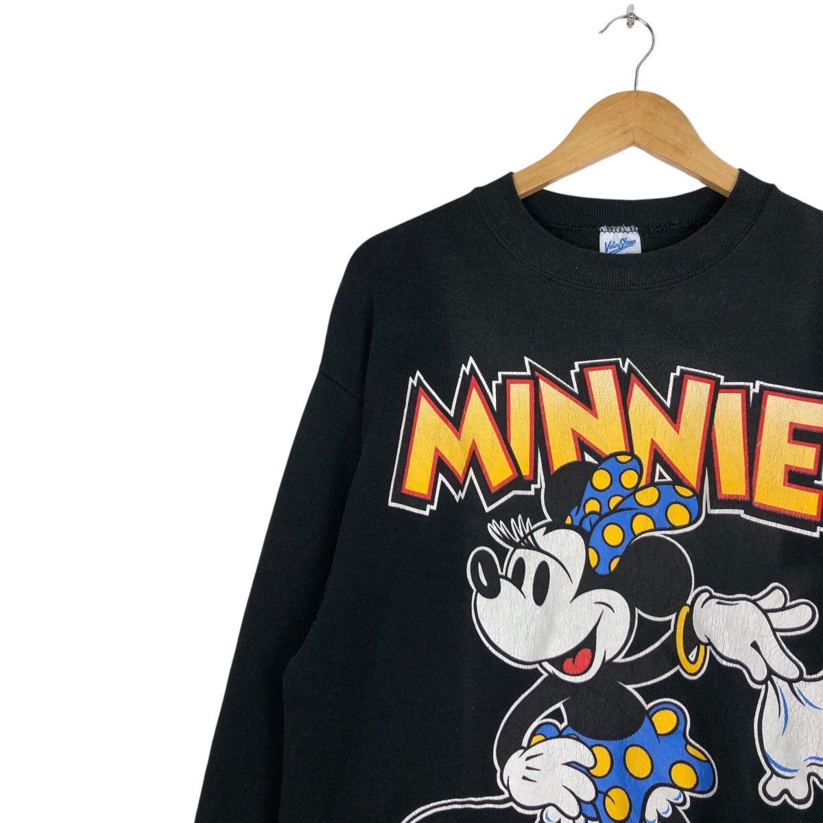 Disney × Mickey Mouse × Velva Sheen Vintage Minnie Mouse Sweatshirt Velva Sheen Disney Small Size US S / EU 44-46 / 1 - 6 Thumbnail