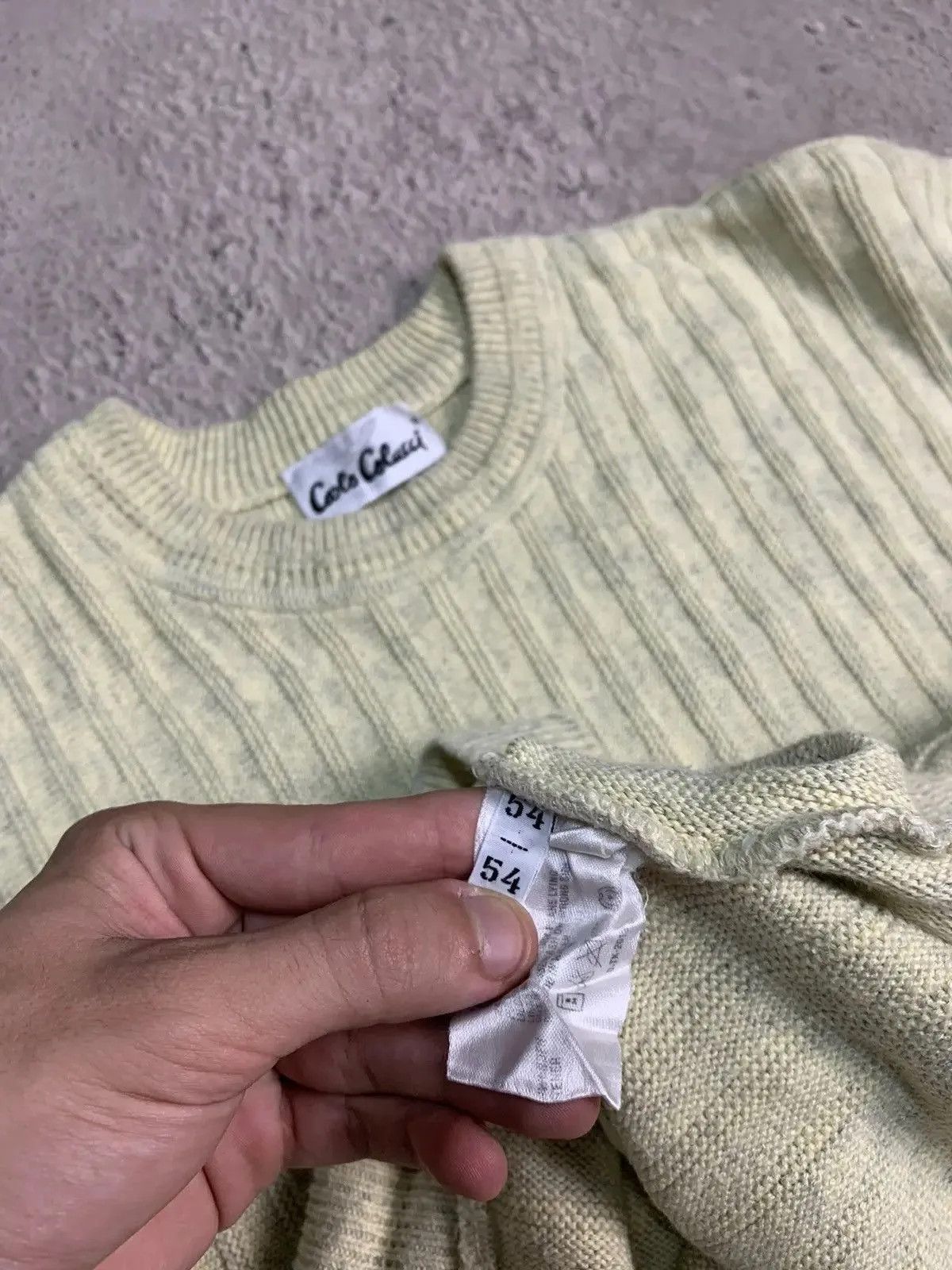Carlo Colucci × Coogi × Vintage Vintage Carlo Colucci Coogi Style Sweater Multicolour tundra Size US M / EU 48-50 / 2 - 6 Thumbnail