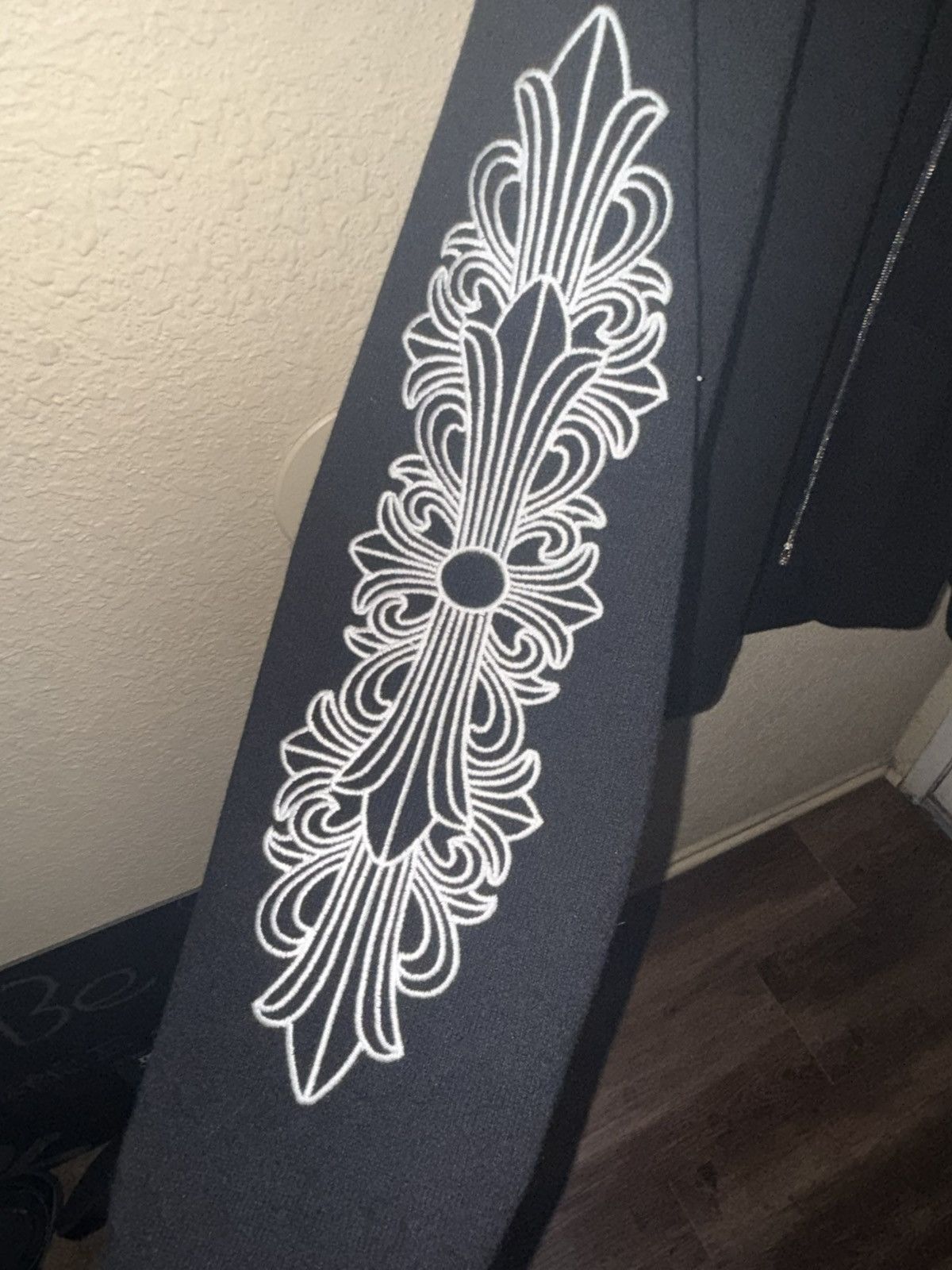 Chrome Hearts Chrome Hearts Cashmere Floral Zip Up Hoodie Size US L / EU 52-54 / 3 - 2 Thumbnail