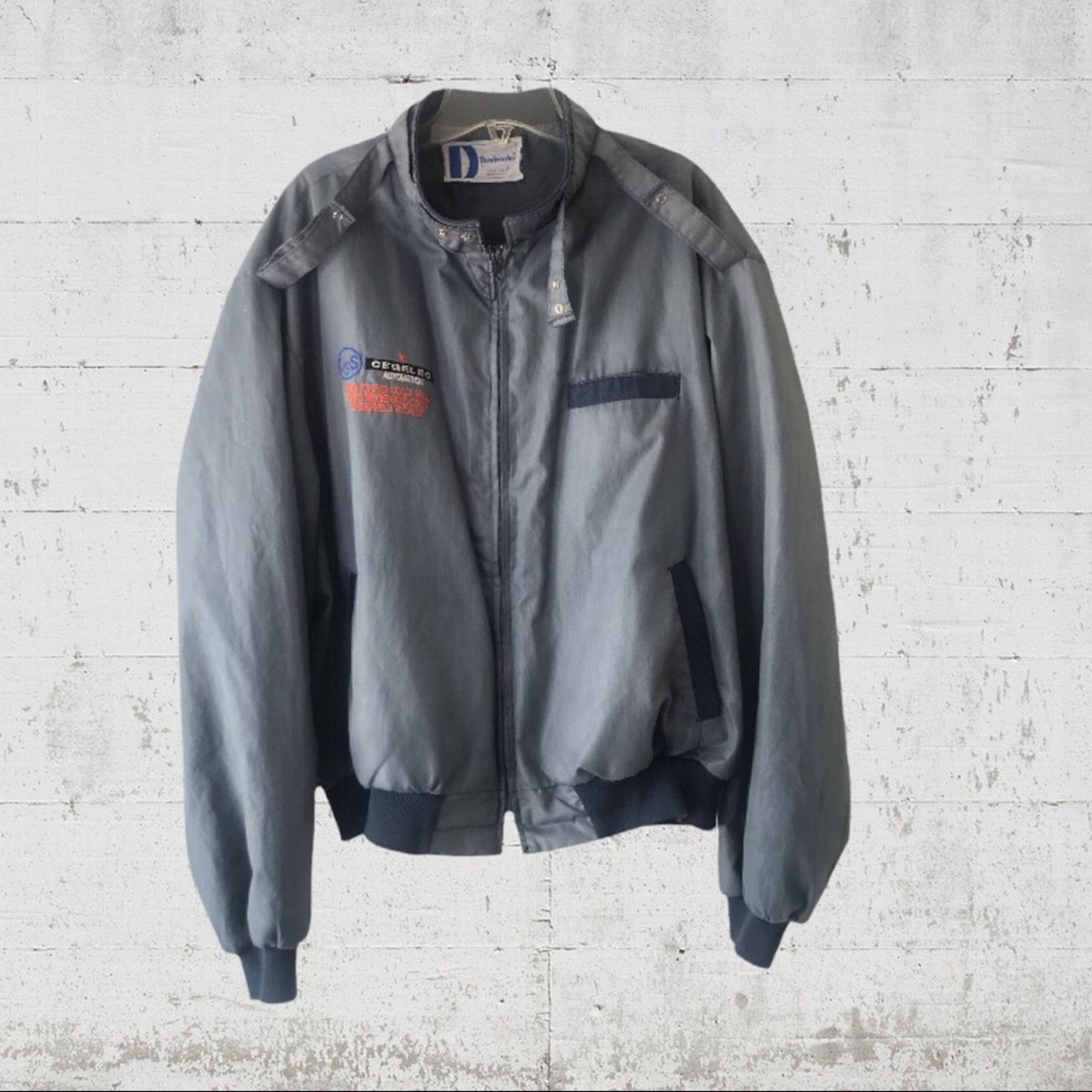 Vintage Vintage original Dunbrooke Pla-Jac bomber jacket logo Size US L / EU 52-54 / 3 - 8 Thumbnail