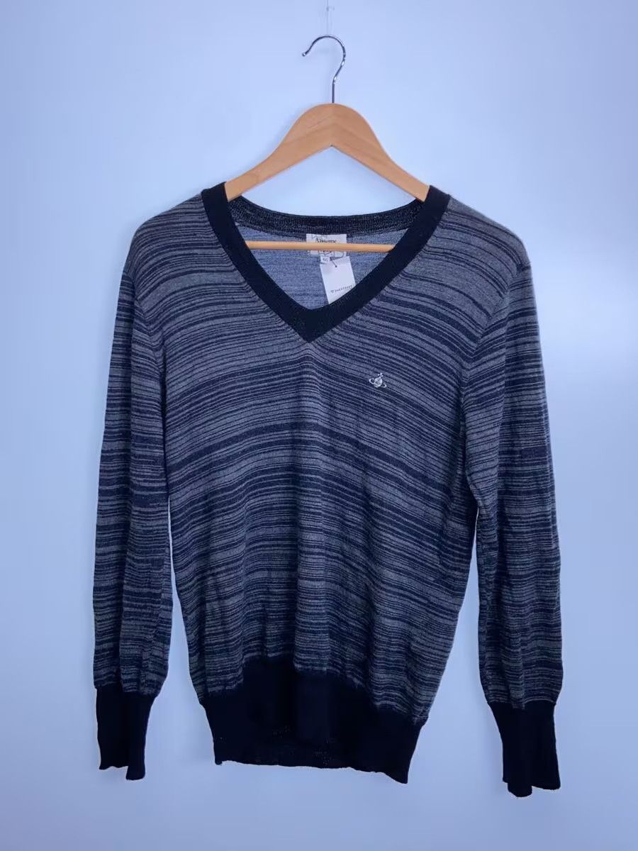 Vivienne Westwood Striped Orb Wool Knit Sweater Size US S / EU 44-46 / 1 - 1 Thumbnail