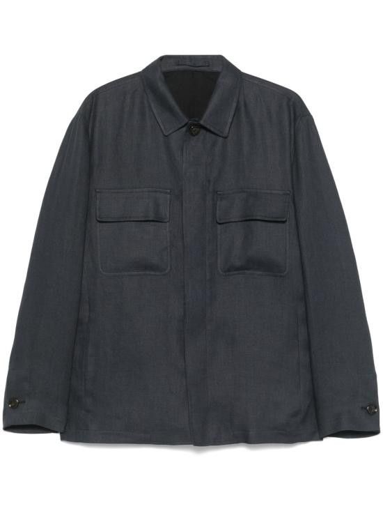 Lardini LARDINI Men Long Tops ESANSEL ESIF64404850 Blue Size US S / EU 44-46 / 1 - 1 Thumbnail